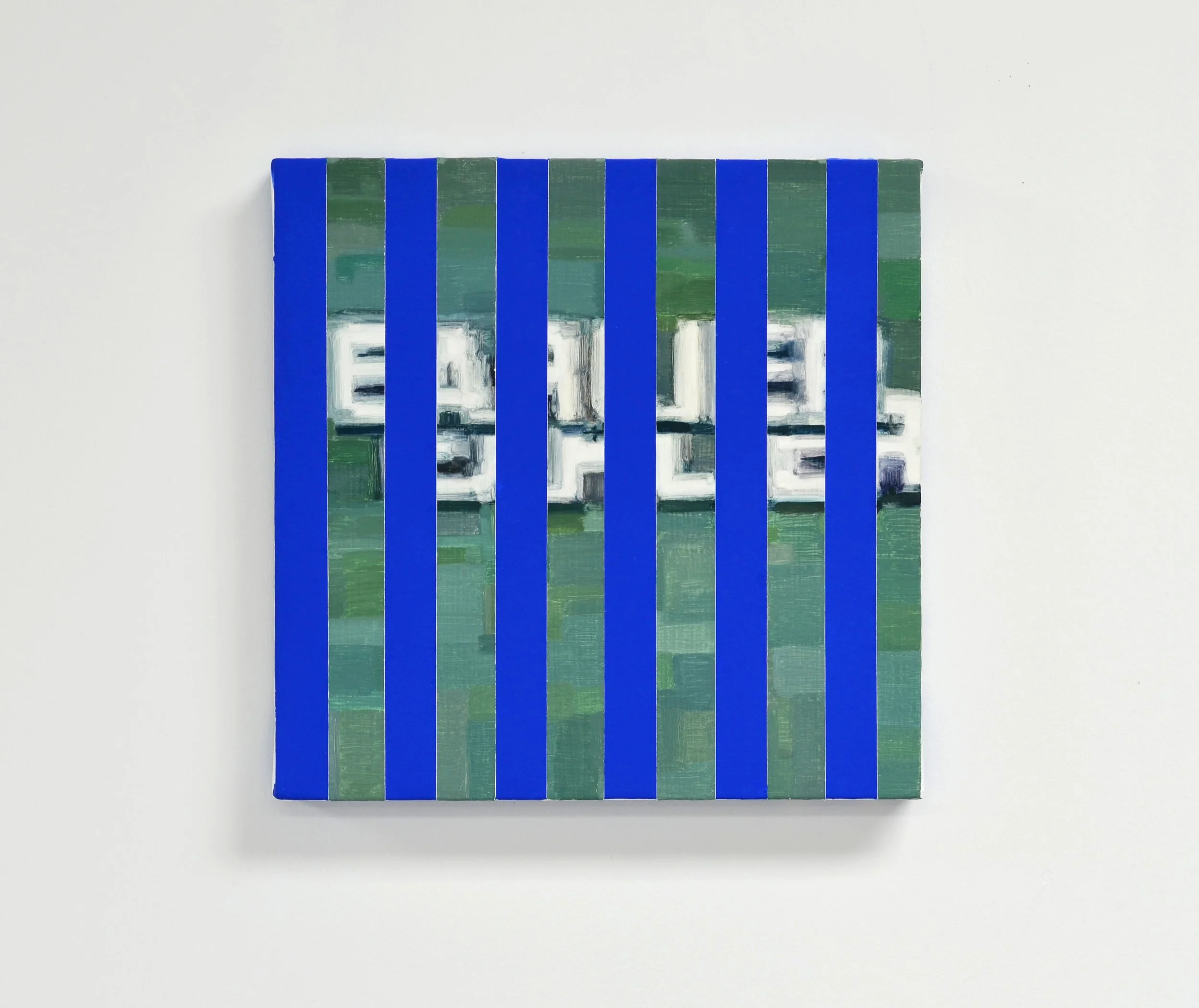 Earlier, Oil on canvas, 11 in. x 11 in., 2021