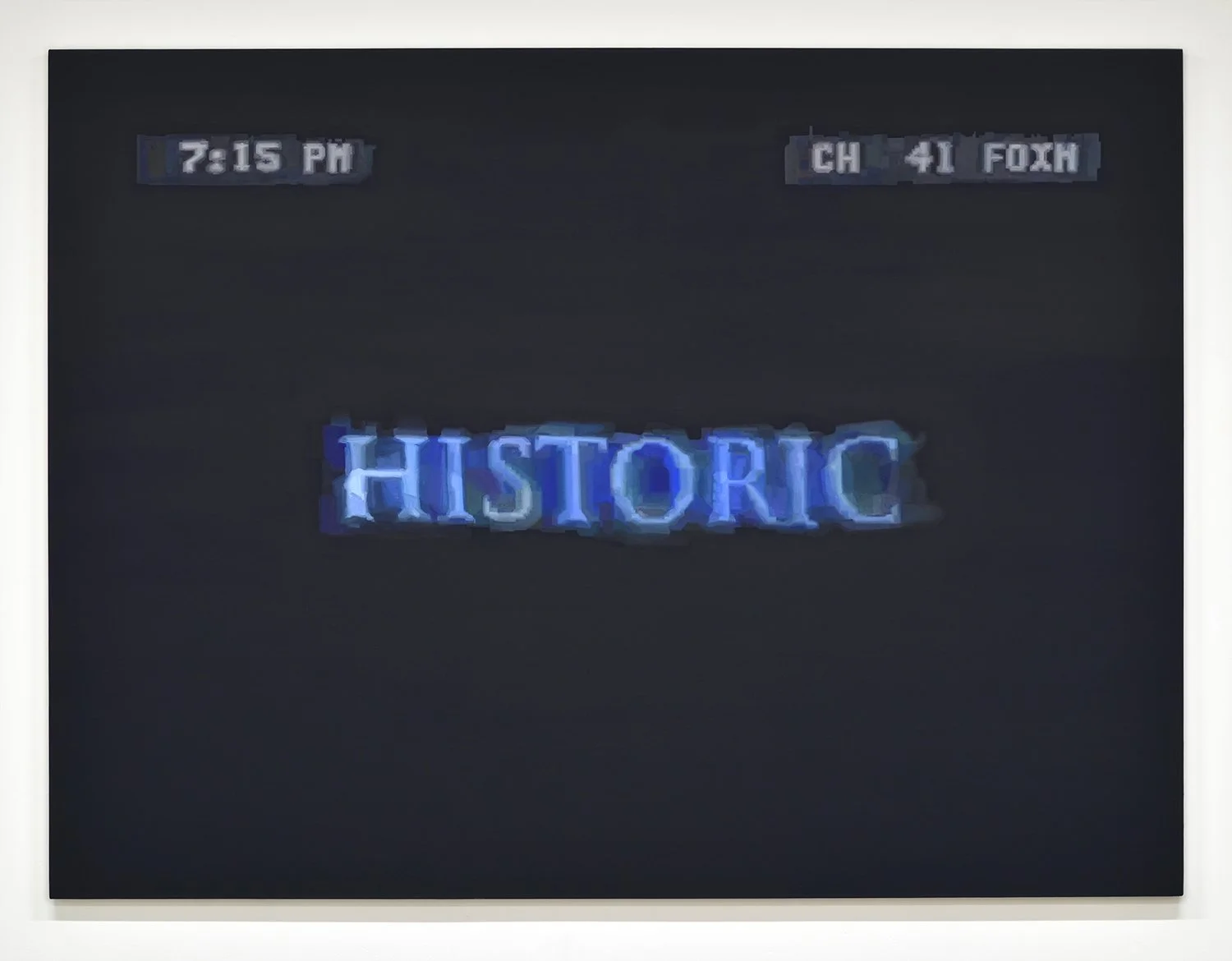 Titanic, Oil on canvas, 72 in. x 96 in., 2019