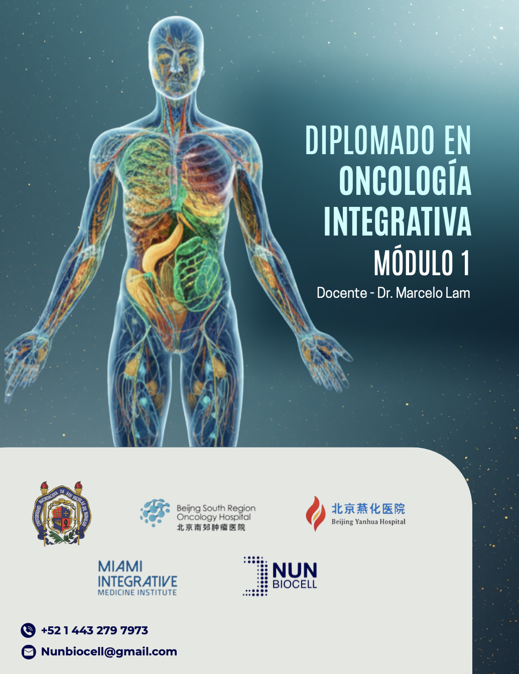 Diplomado en Oncología Integrativa - Módulo 1