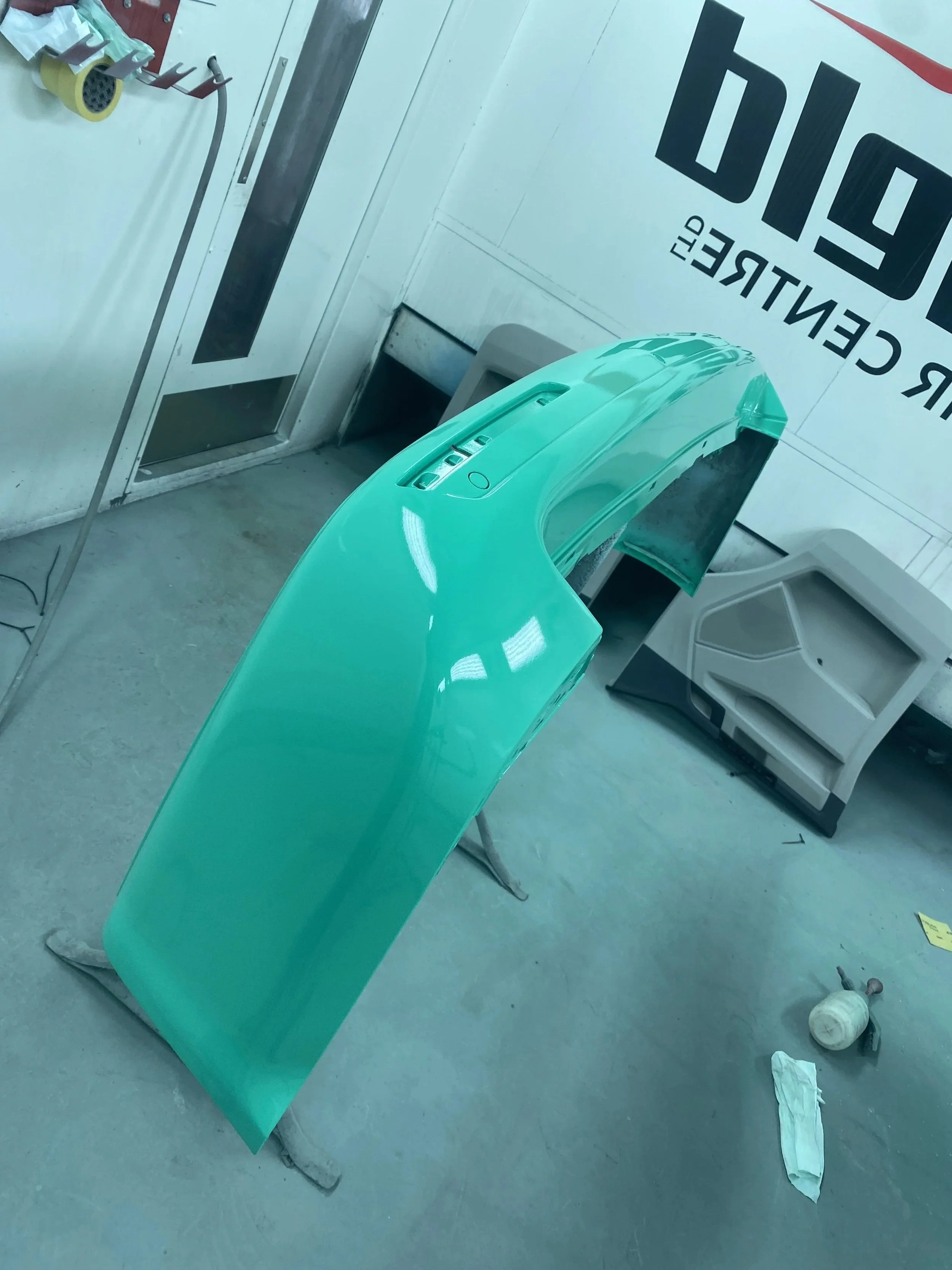 Commercial rear bumper Colour coded