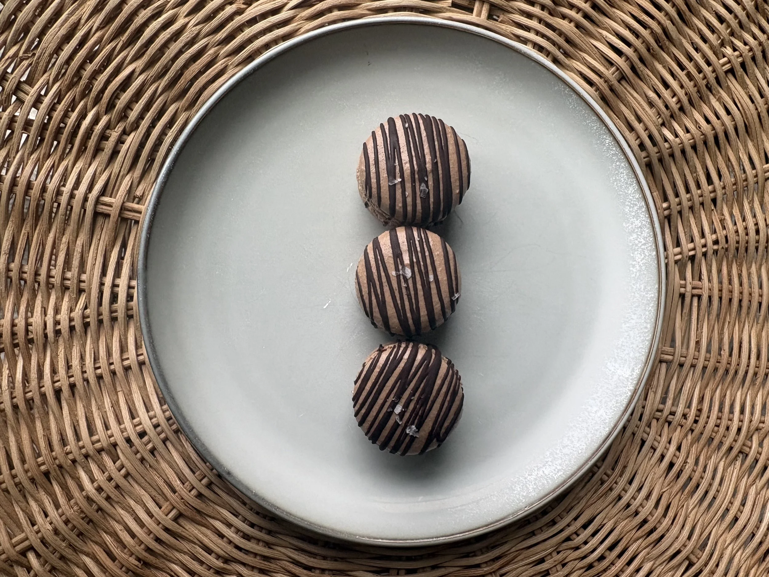 Chocolate Macarons