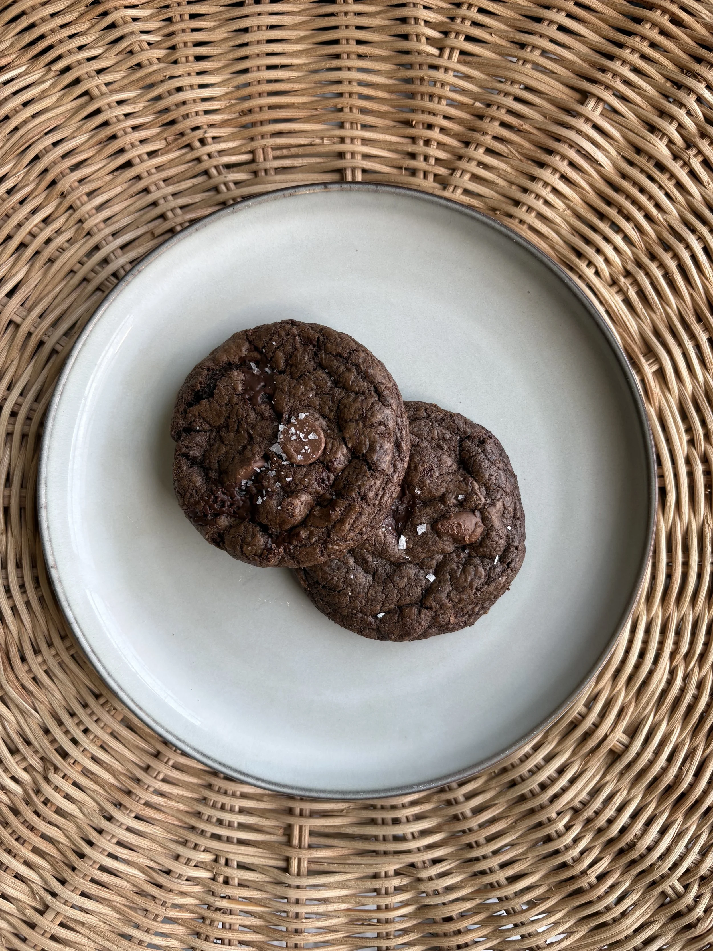 Triple Chocolate Cookies