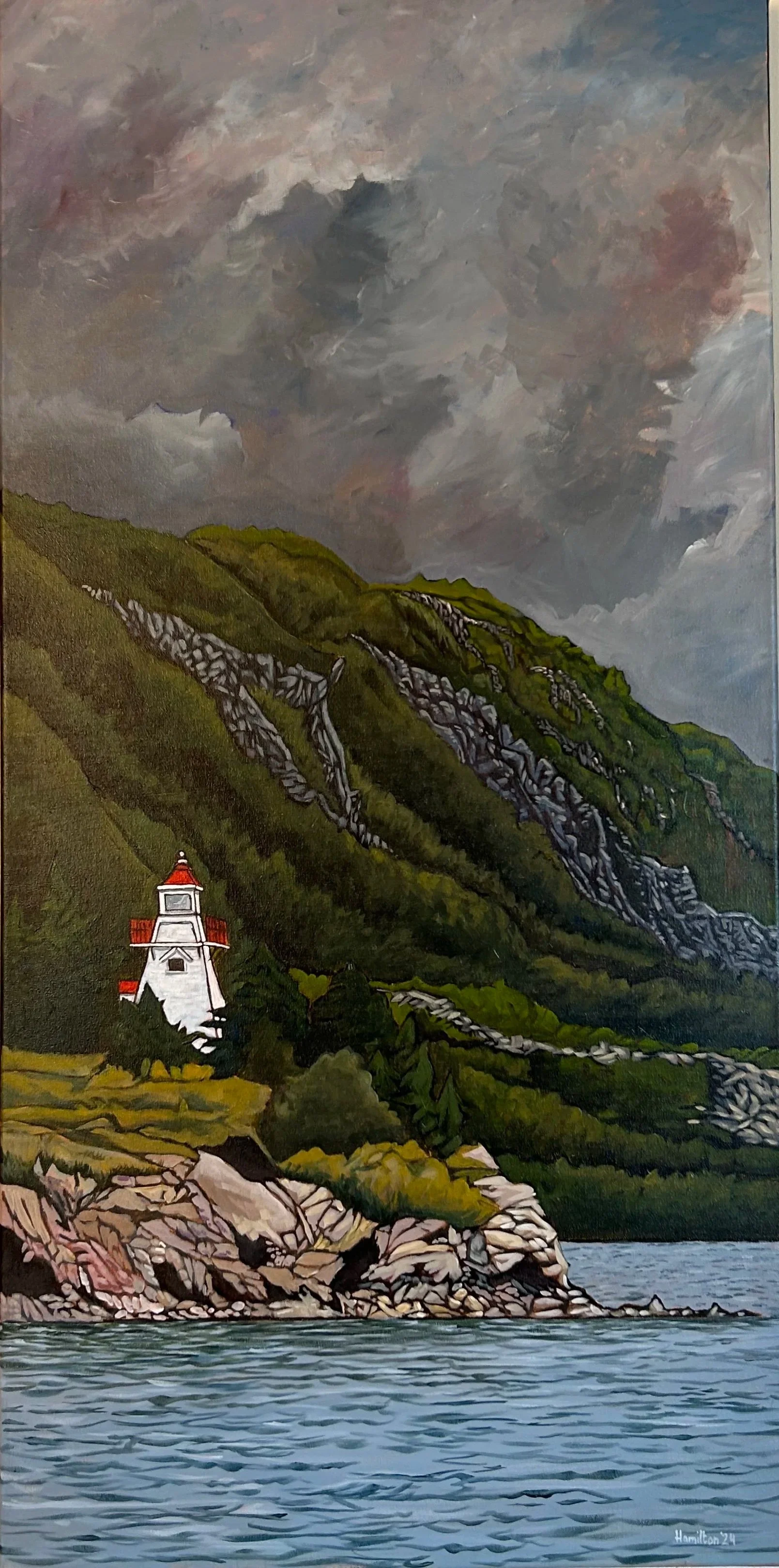 Bonne Bay, NL, 18" x 36"