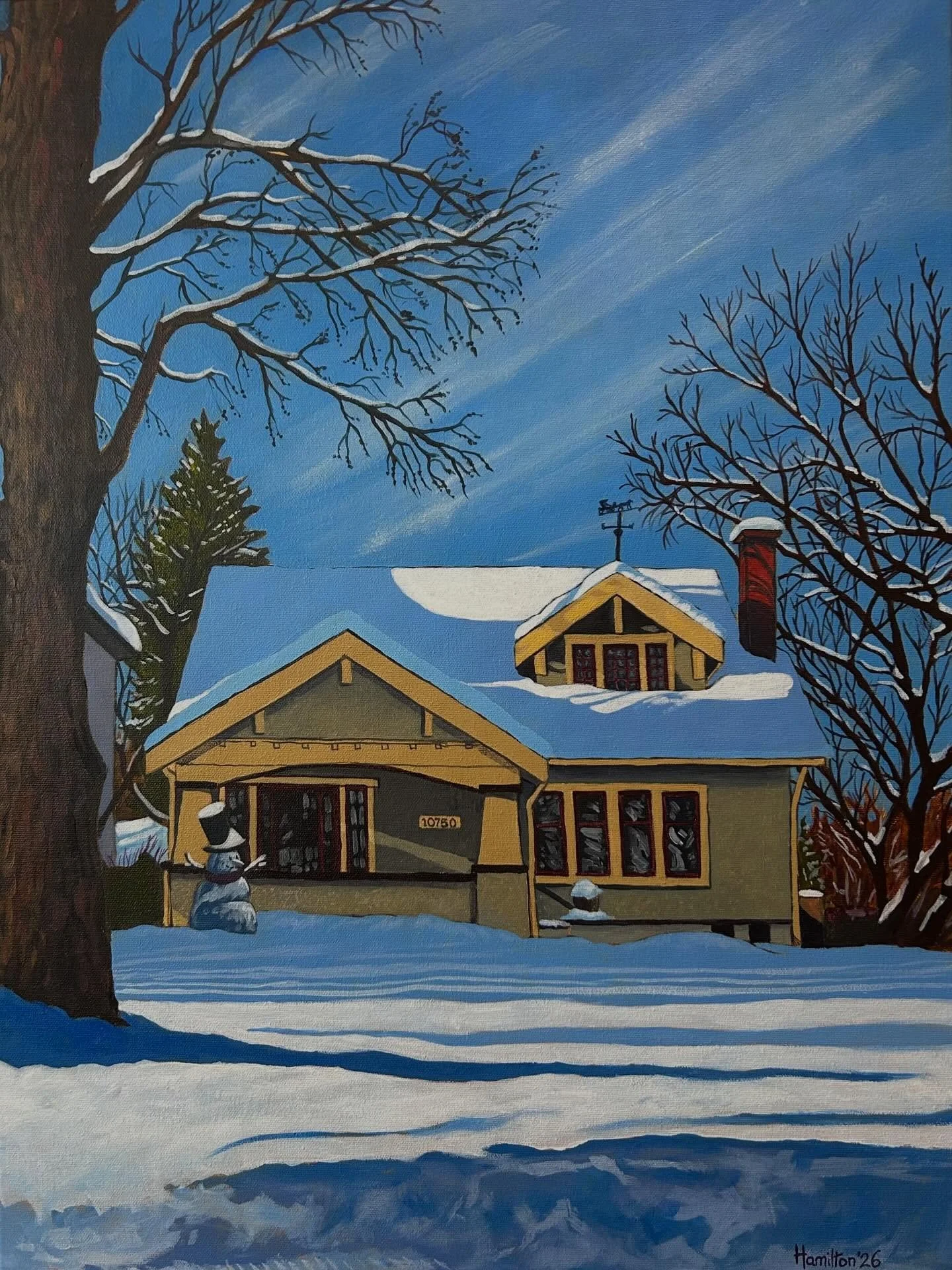 It&rsquo;s remarkable how many inspirational photos one can take by simply taking a walk through an older, heritage neighbourhood. Especially when you consider how fast the walk was, given the temperature of -25 C degrees that day. And so we come to 