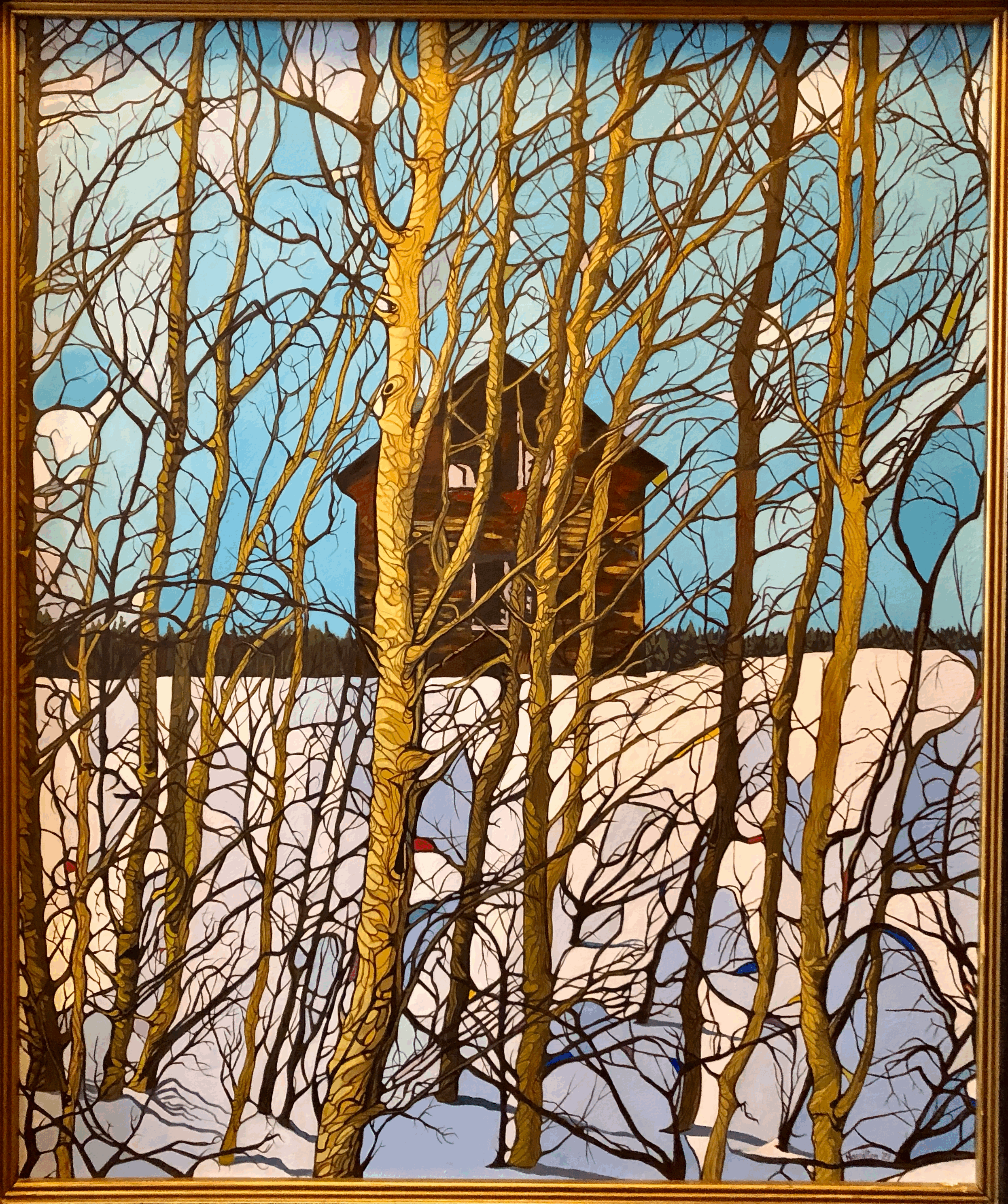 Homestead, 20" x 20"