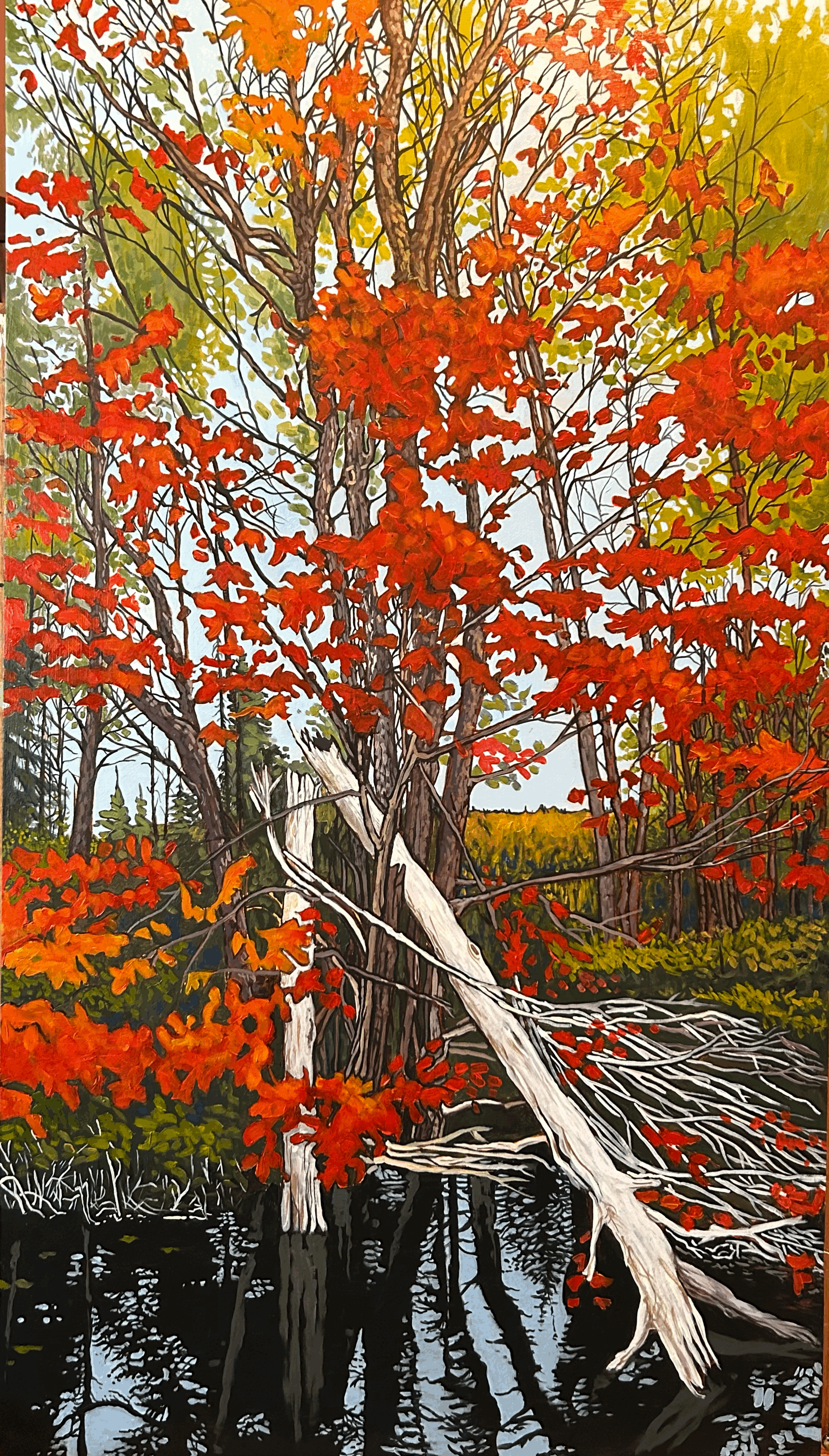 Roadside Splendor, 24" x 39"