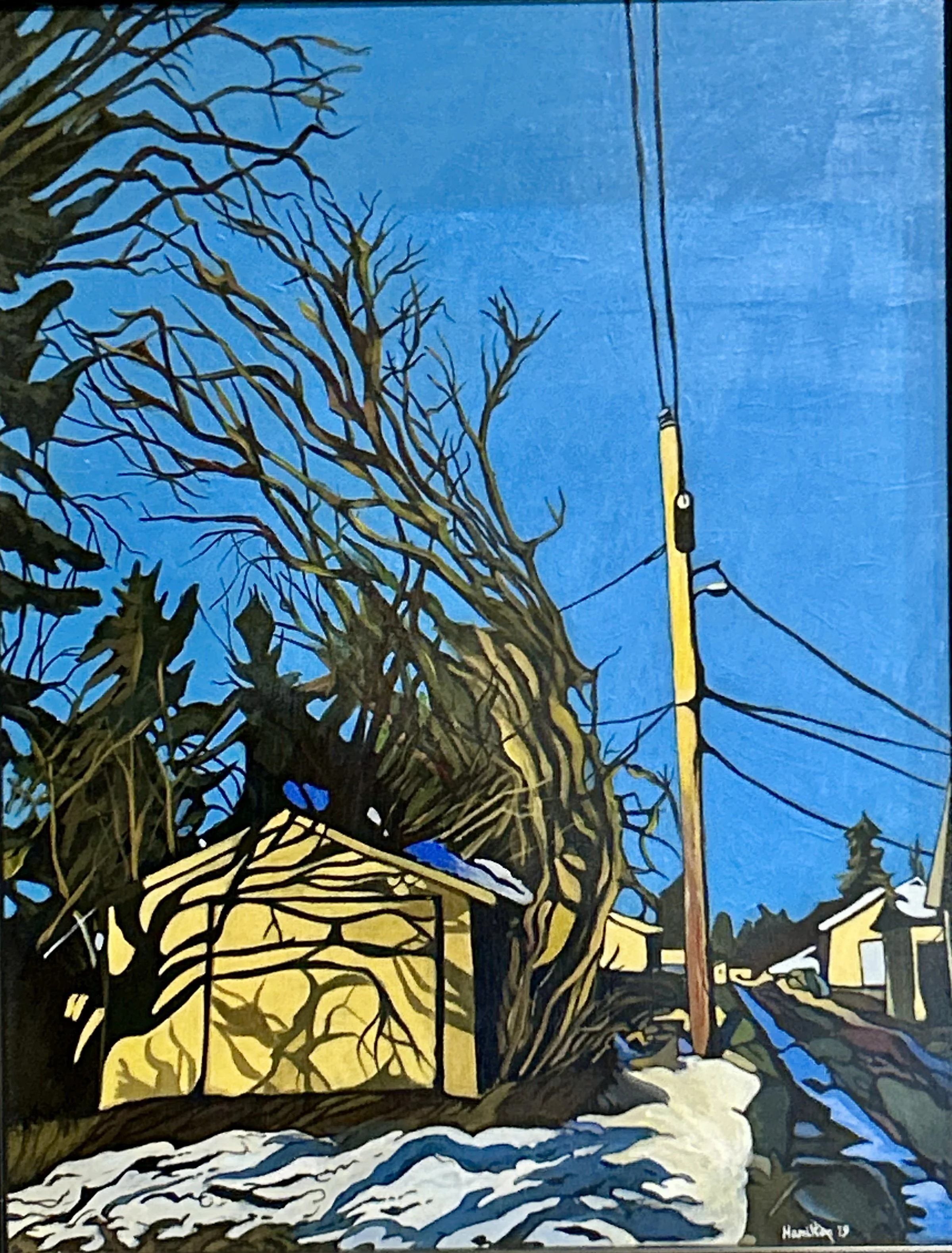 Westmount Alley, 13" x 17"