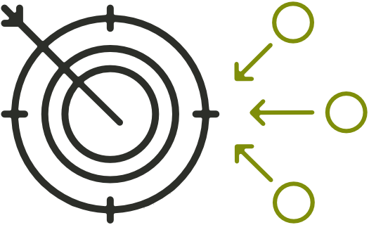 Mission alignment icon