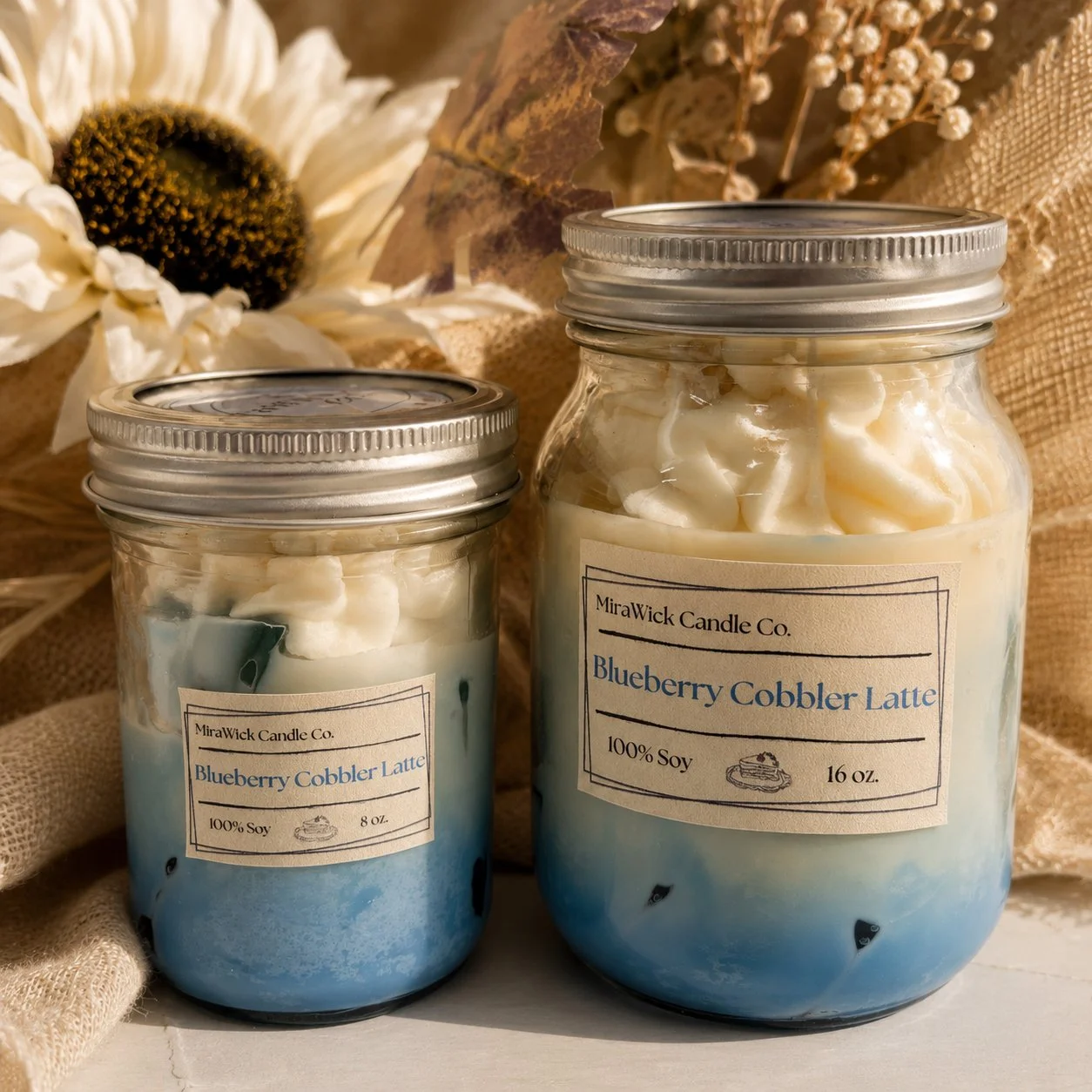 Blueberry Cobbler Latte