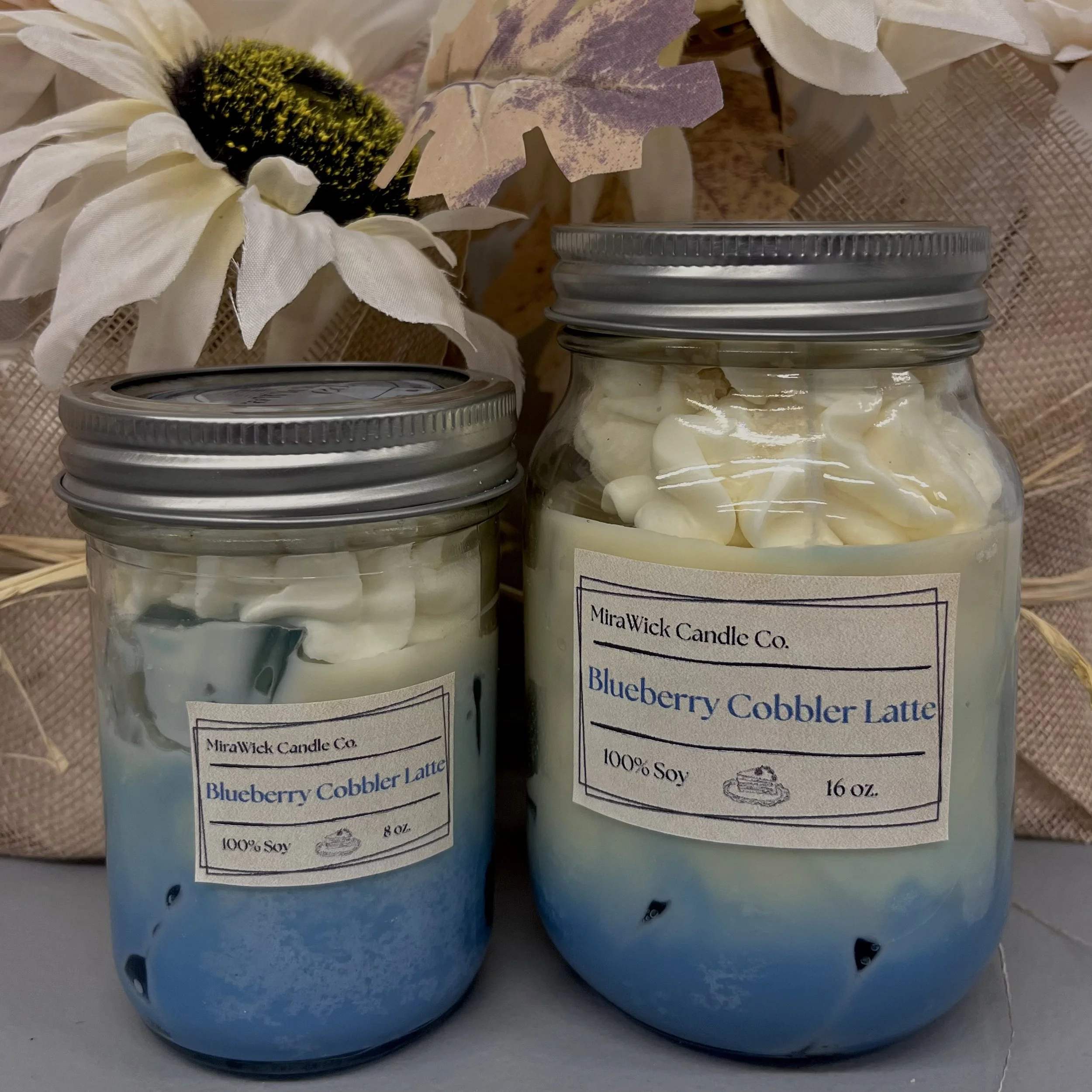 Blueberry Cobbler Latte