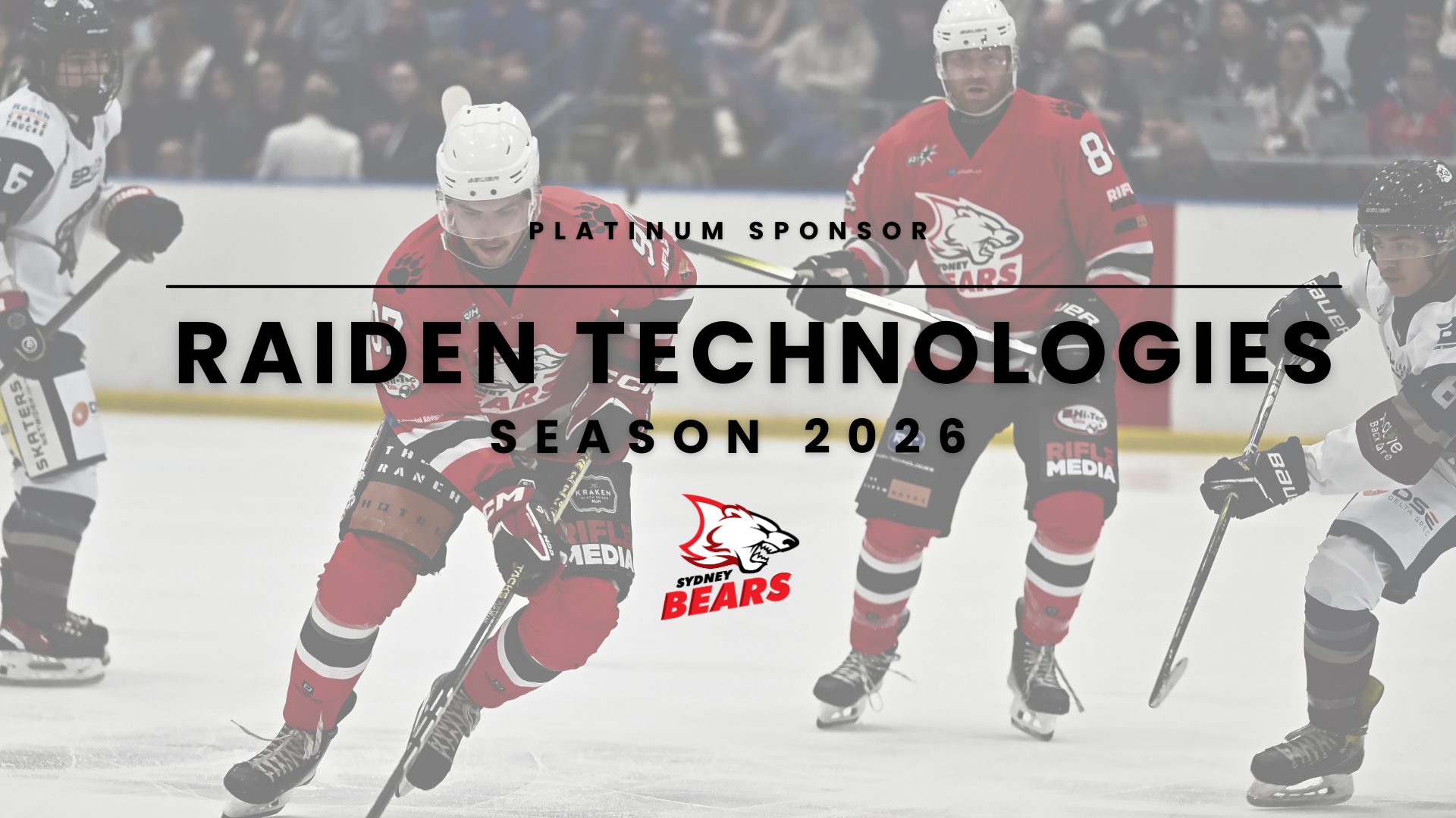 Sydney Bears Partner with Raiden Technologies for 2026 AIHL Season