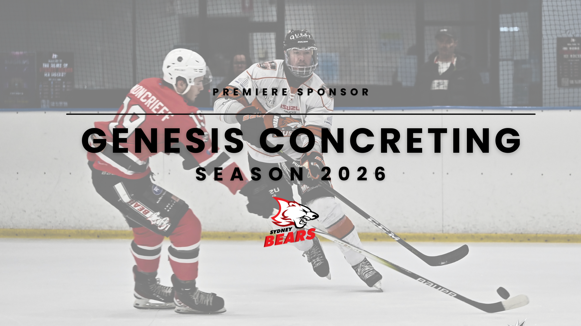 Sydney Bears Welcome Back Genesis Concreting for a Second Year