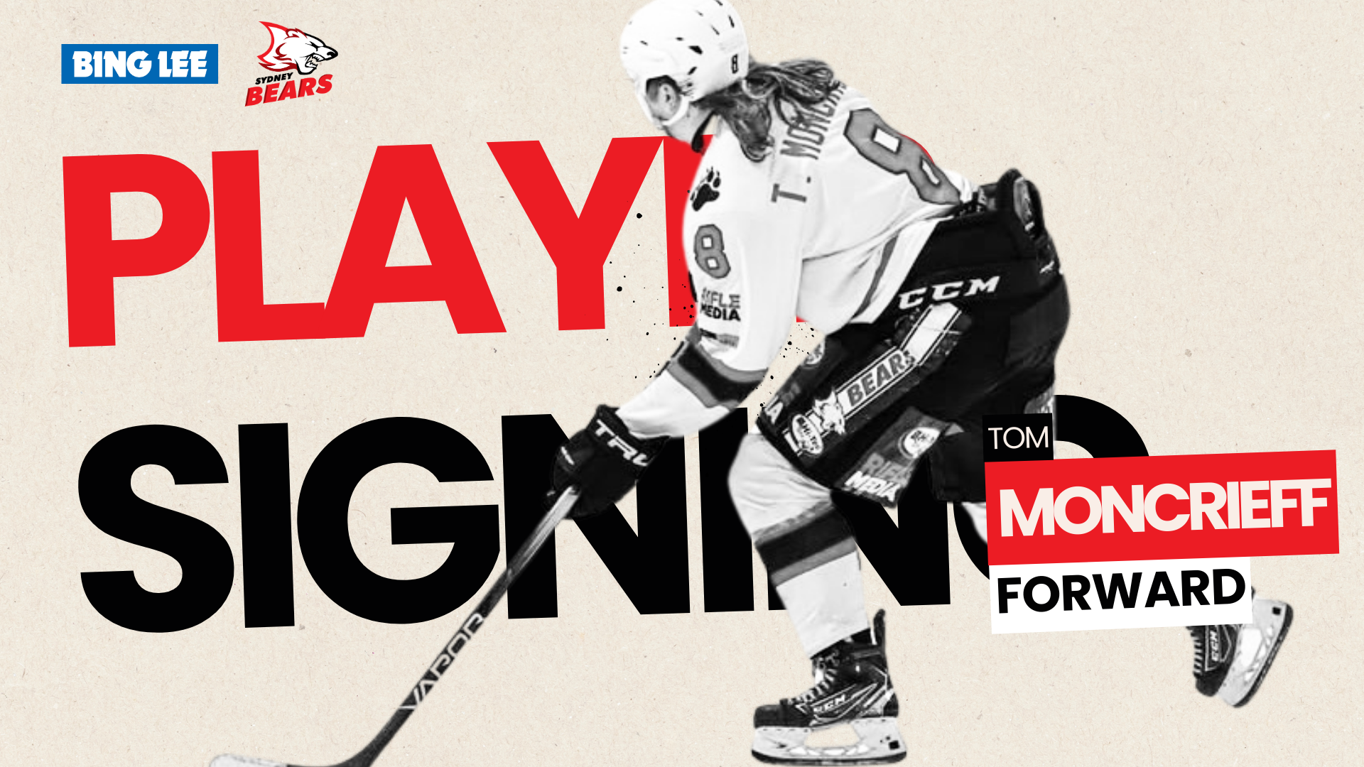 Tommy Moncrieff is back and 'Ready to bring goals, hits, and nonstop pressure'