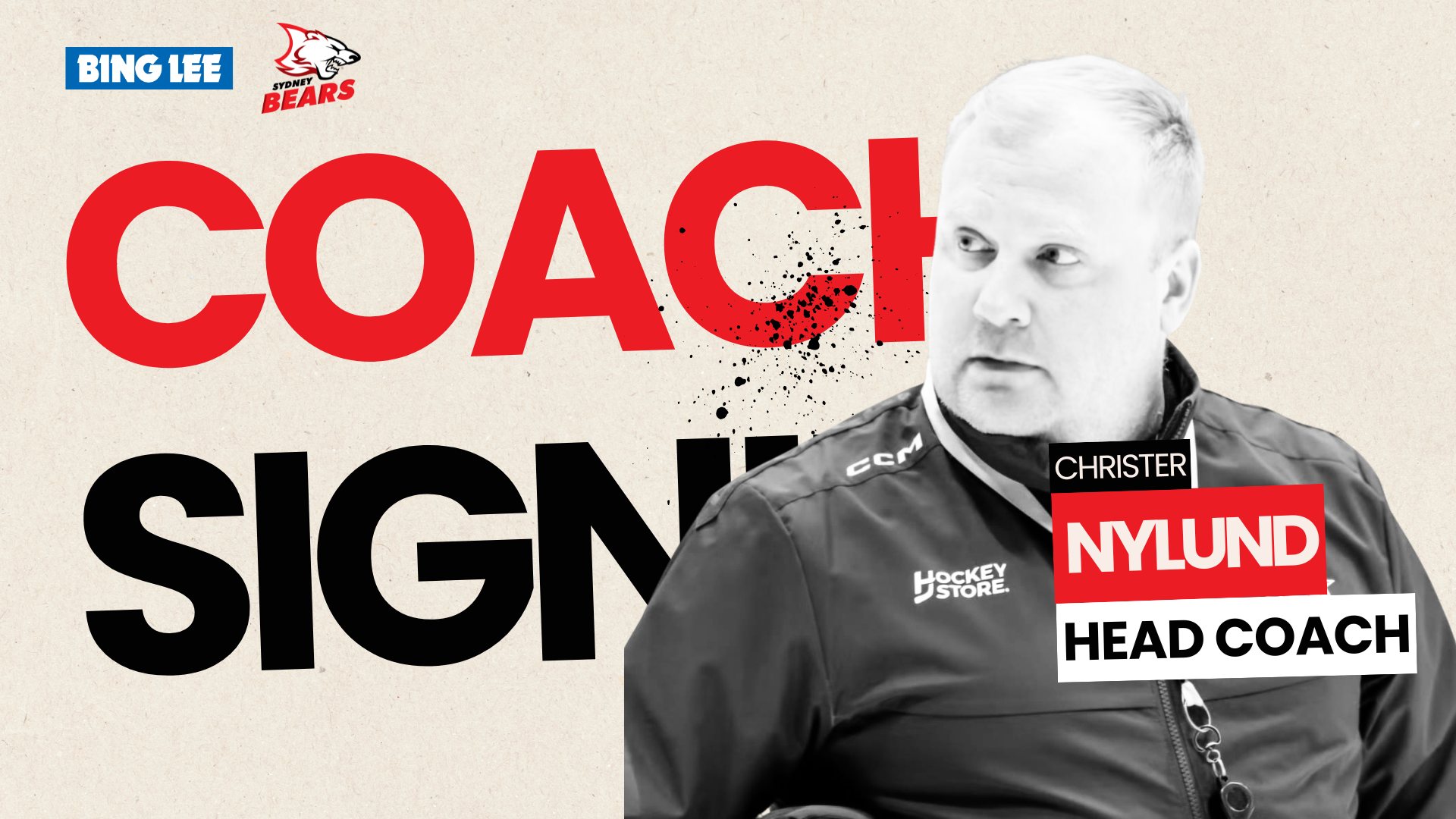 ‘It’s about winning the cup’ – New Head Coach Christer Nylund brings lofty goals to Sydney Bears