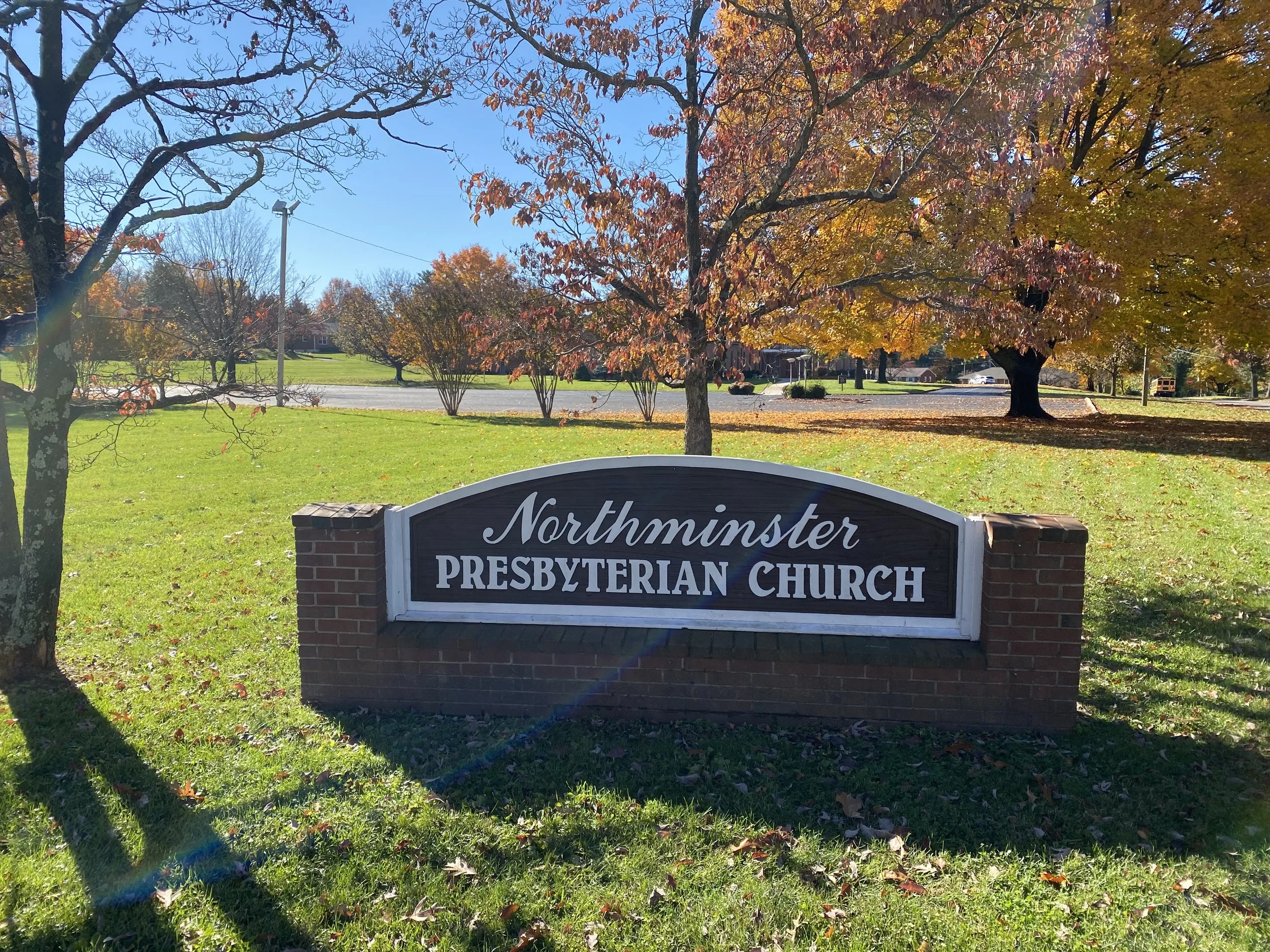 Northminster Presbyterian Church sign
