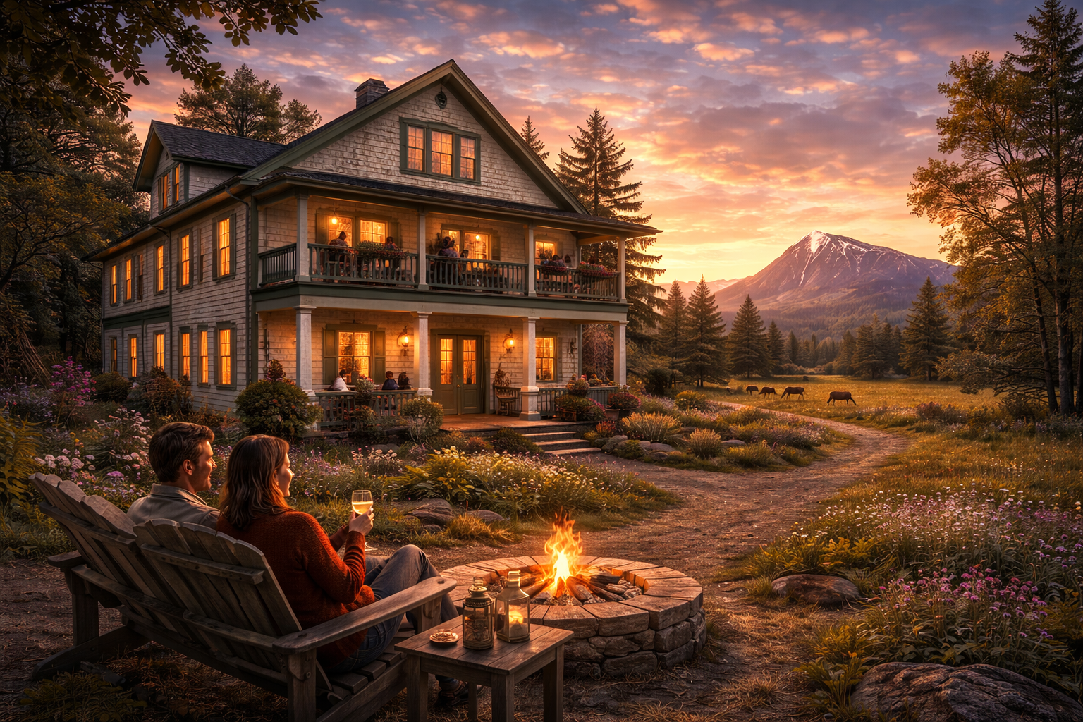 Content Creation with AI for the Historic Elk Mountain Hotel