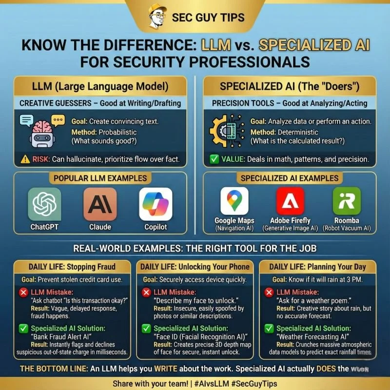 Stop Hiring a Storyteller to Build a Bridge: The Critical Difference Between LLMs and Specialized AI