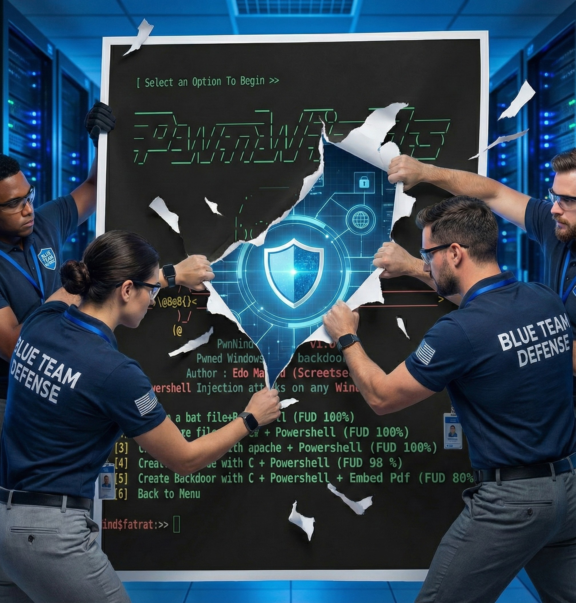 Blue Team Drill: Hunting "Invisible" PowerShell Attacks
like PwnWinds.