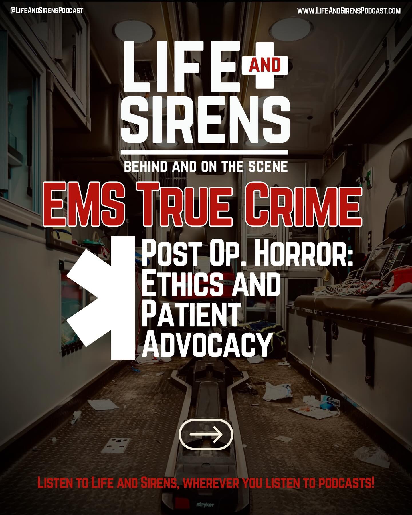 Tomorrows Episode! We talk true crime and ethical lessons!

#ens #emt #paramedic