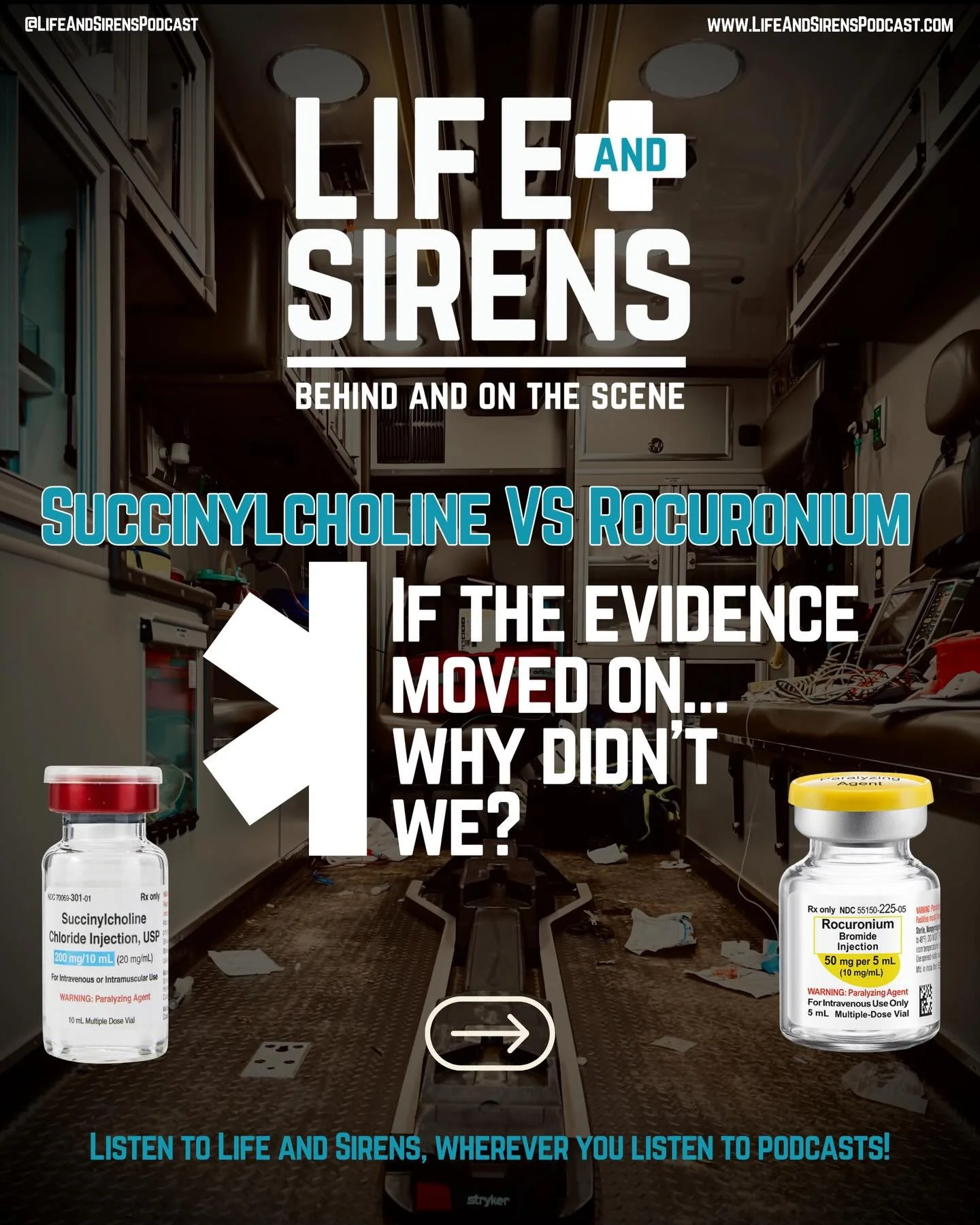 |CRASH OUT| Succinylcholine Who?

Let&rsquo;s simplify this:
If you made the decision to RSI&hellip;
then RSI.

Not halfway.
Not &ldquo;just in case.&rdquo;
Not with one foot in and one foot out.

The idea that we need a paralytic to &ldquo;wear off 