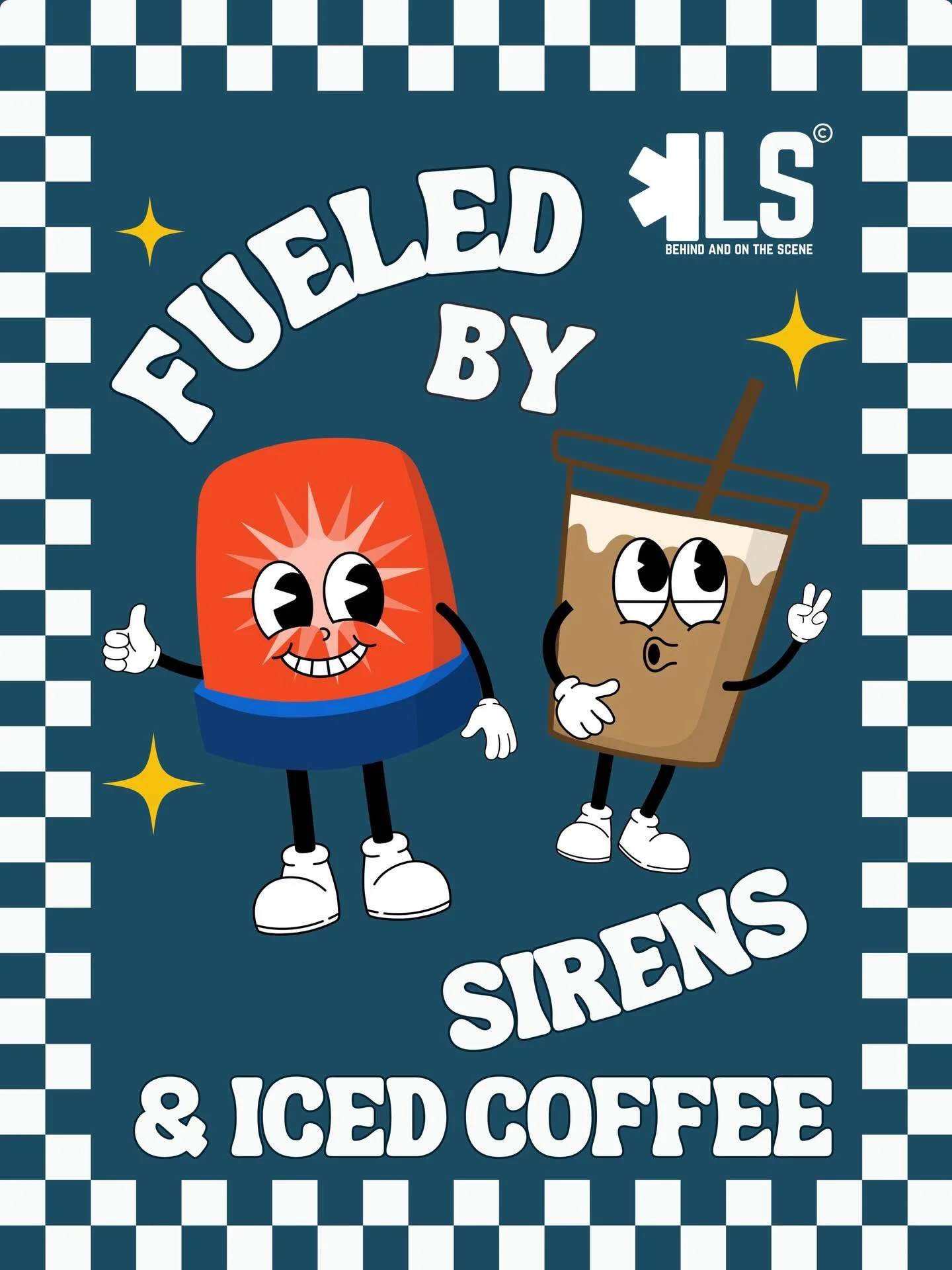 Because some shifts run on protocols&hellip;
and some run on vibes, sirens, and iced coffee.

Behind and on the scene &mdash; we bring both. #LifeAndSirens #EMS #EMT #Paramedic #firstresponders