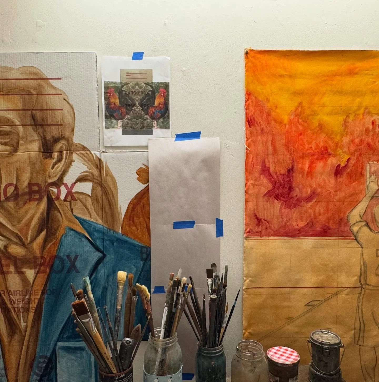 Come see what I&rsquo;ve been up to in the studio this Saturday, 12/13, during @rootdivision &lsquo;s first annual artist fair! I&rsquo;ll also have some prints and original artwork for sale ranging from $5-$95 🙃