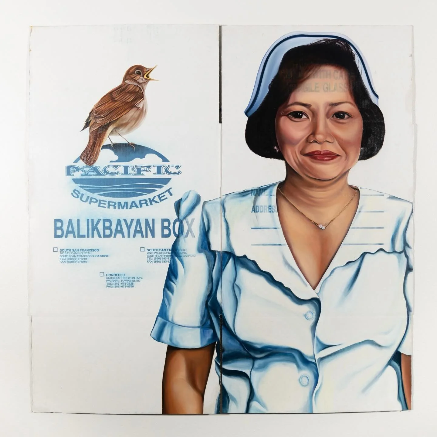 Beyond excited to have my painting &ldquo;Nurse Paat&rdquo; included in @breagallery &lsquo;s 41st annual Made in California Juried Exhibition! 

This painting not only honors my mom, but also all healthcare workers, caretakers, and immigrants with d