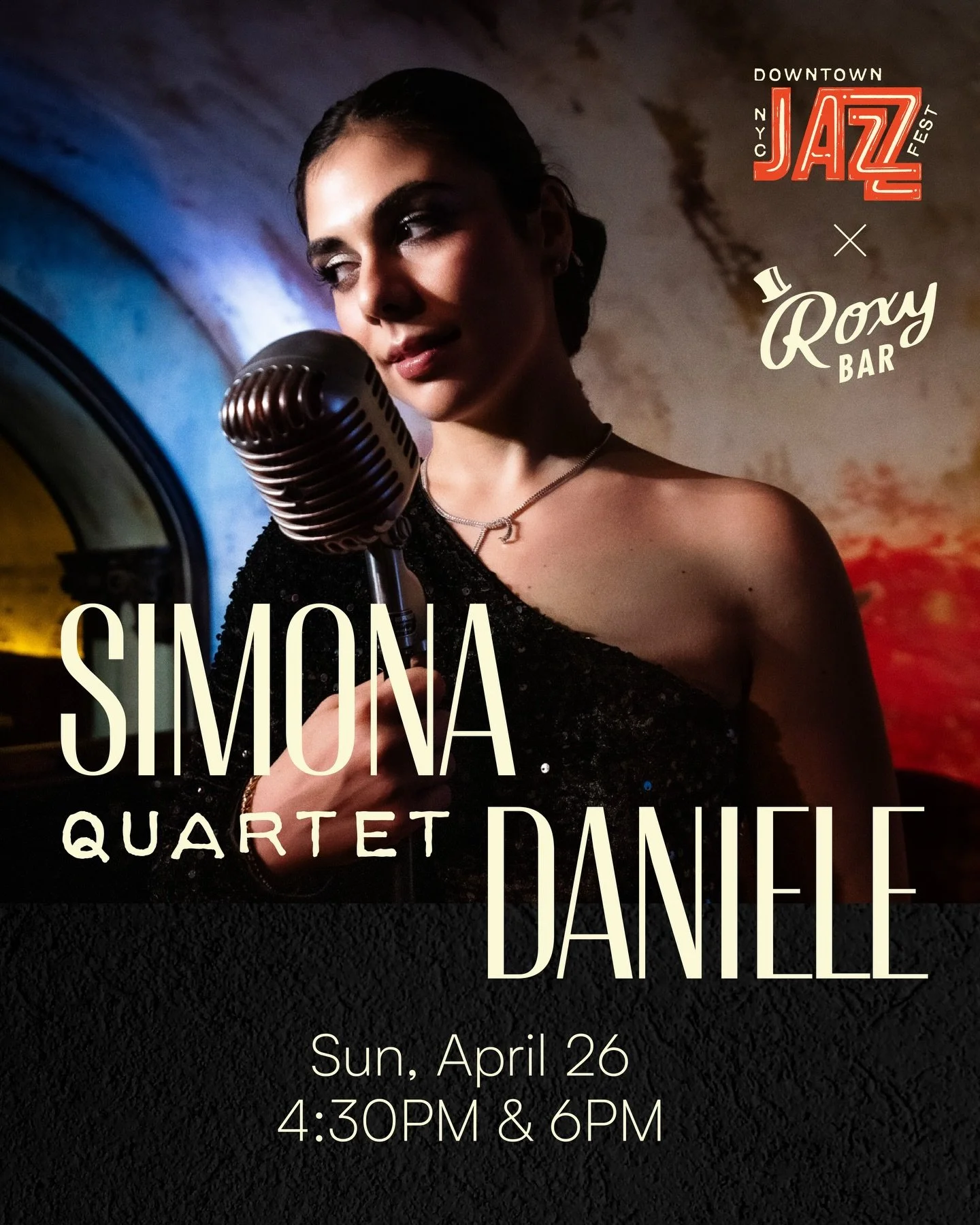 ✨ So excited to be part of the inaugural Downtown NYC JazzFest &mdash; what an honor to share the stage at Roxy Bar for this celebration of New York jazz!

🎶 Join me and my quartet &mdash; Alberto Pibiri on piano (@albertopibiri82) , Alex Tremblay o