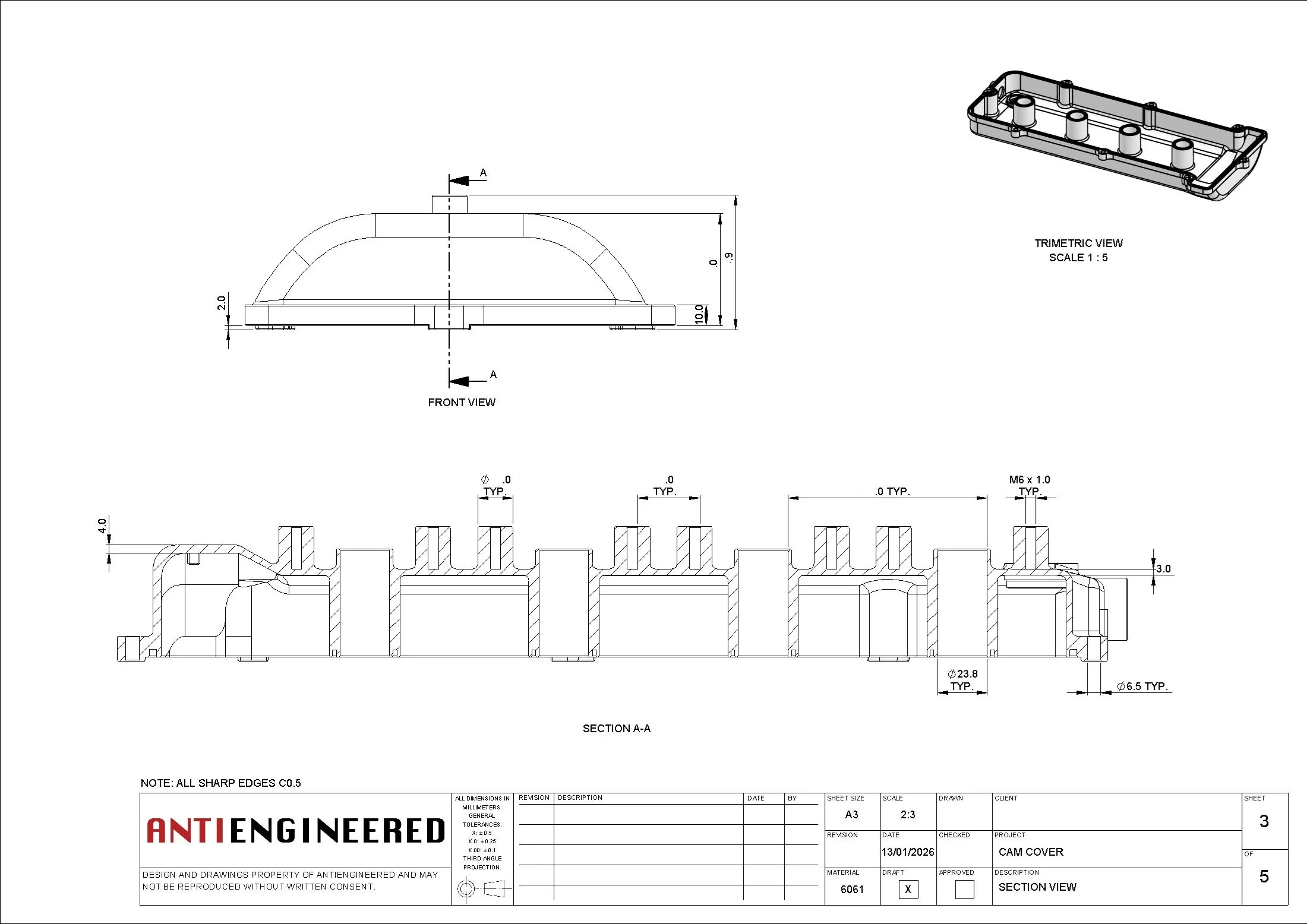 Yamaha Billet Cam Cover.JPG