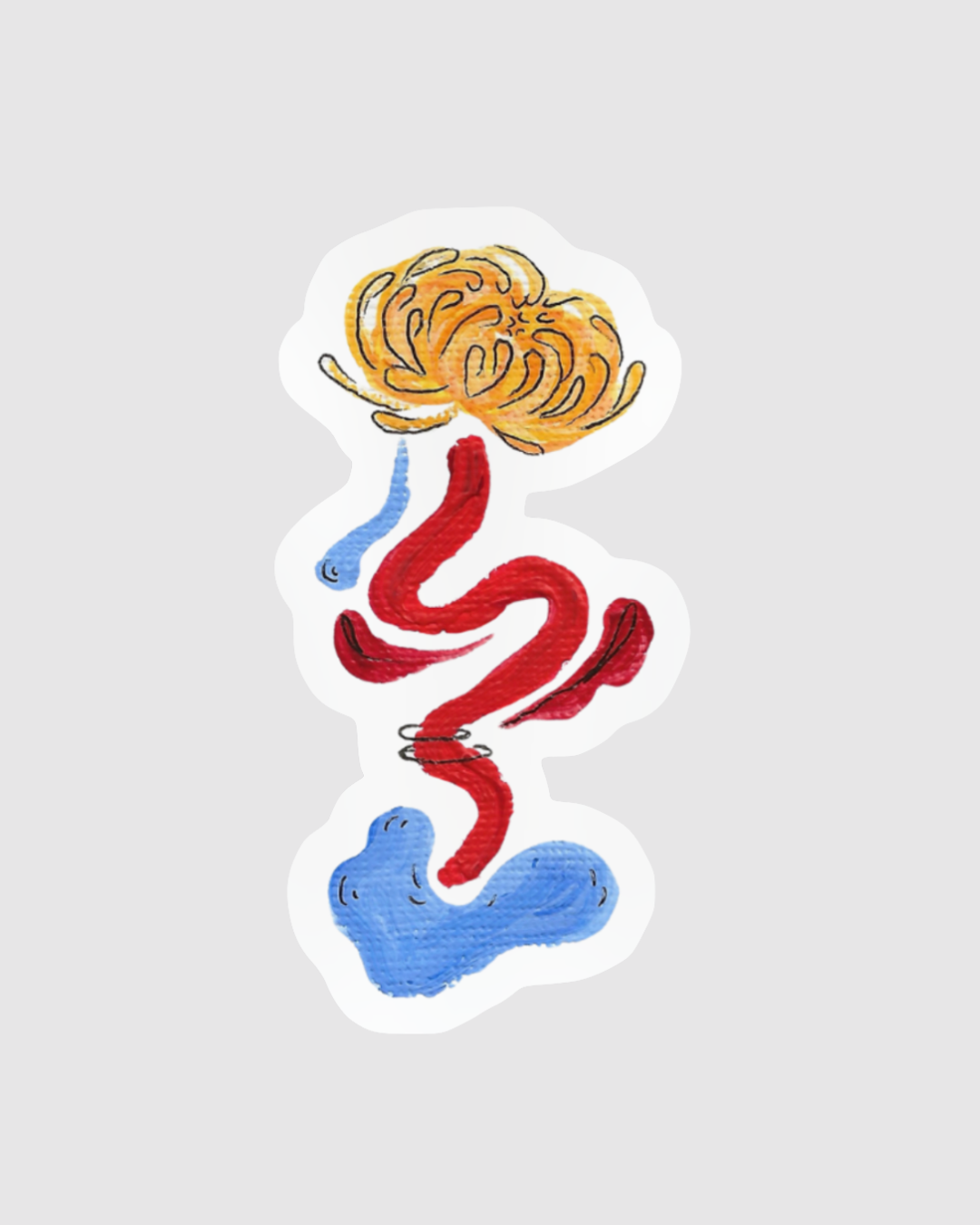 chrysanthemum sticker