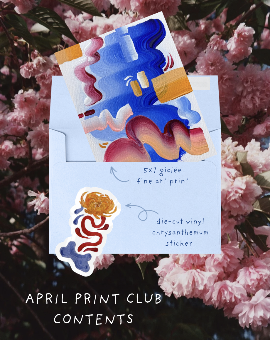 april print club (catch up)