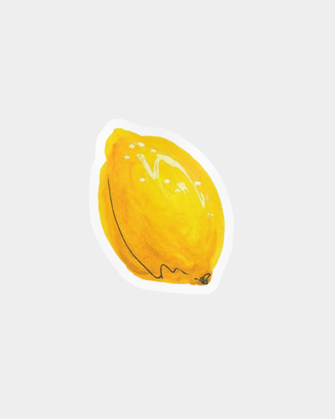 lemon sticker