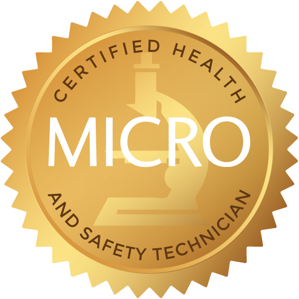 micro badge certified health and safety technician