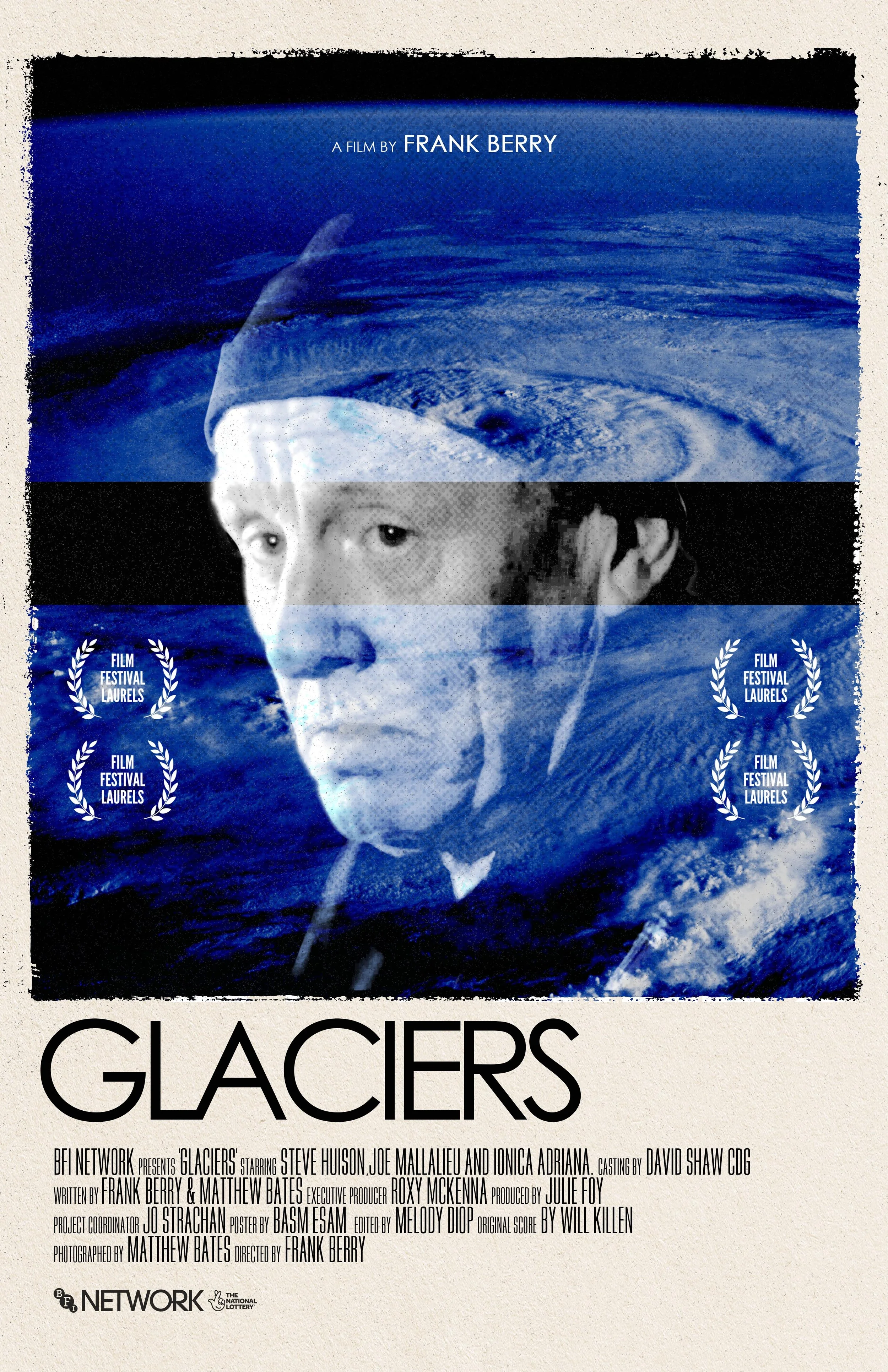 "Glaciers"- Film Poster Design by Basm Essam