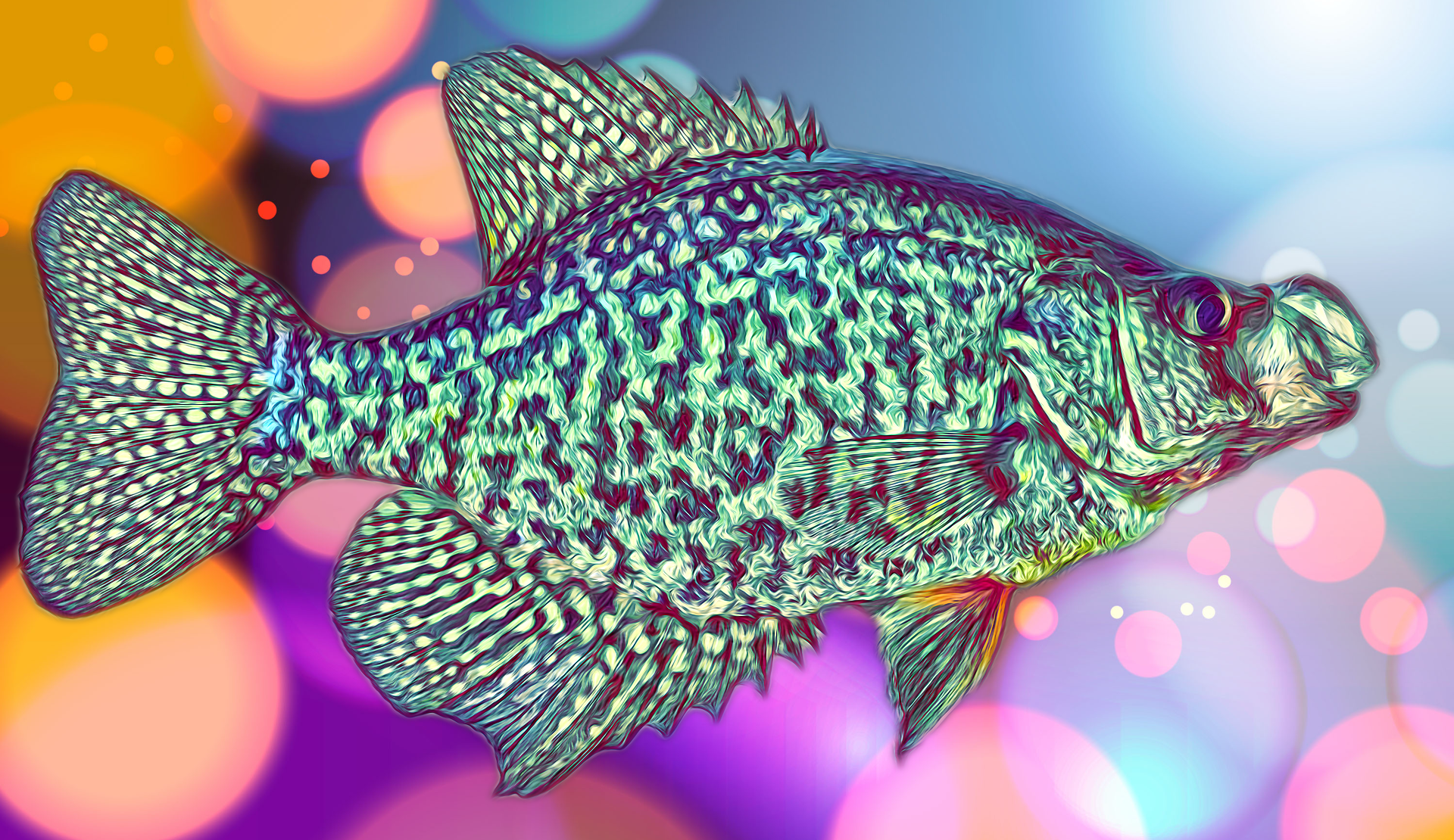 Floating Crappie