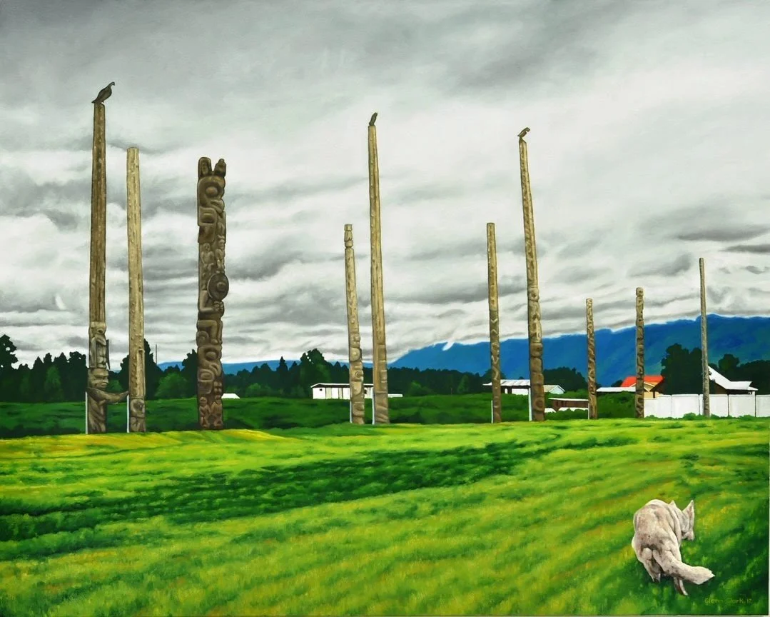 Abandoning Paradise: The Northern Gateway Project. Glenn Clark and Peter Corbett. Image: Glenn Clark, Totems.