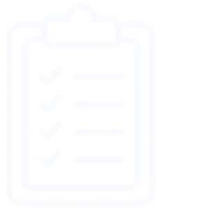 Icon of a clipboard with a checklist.