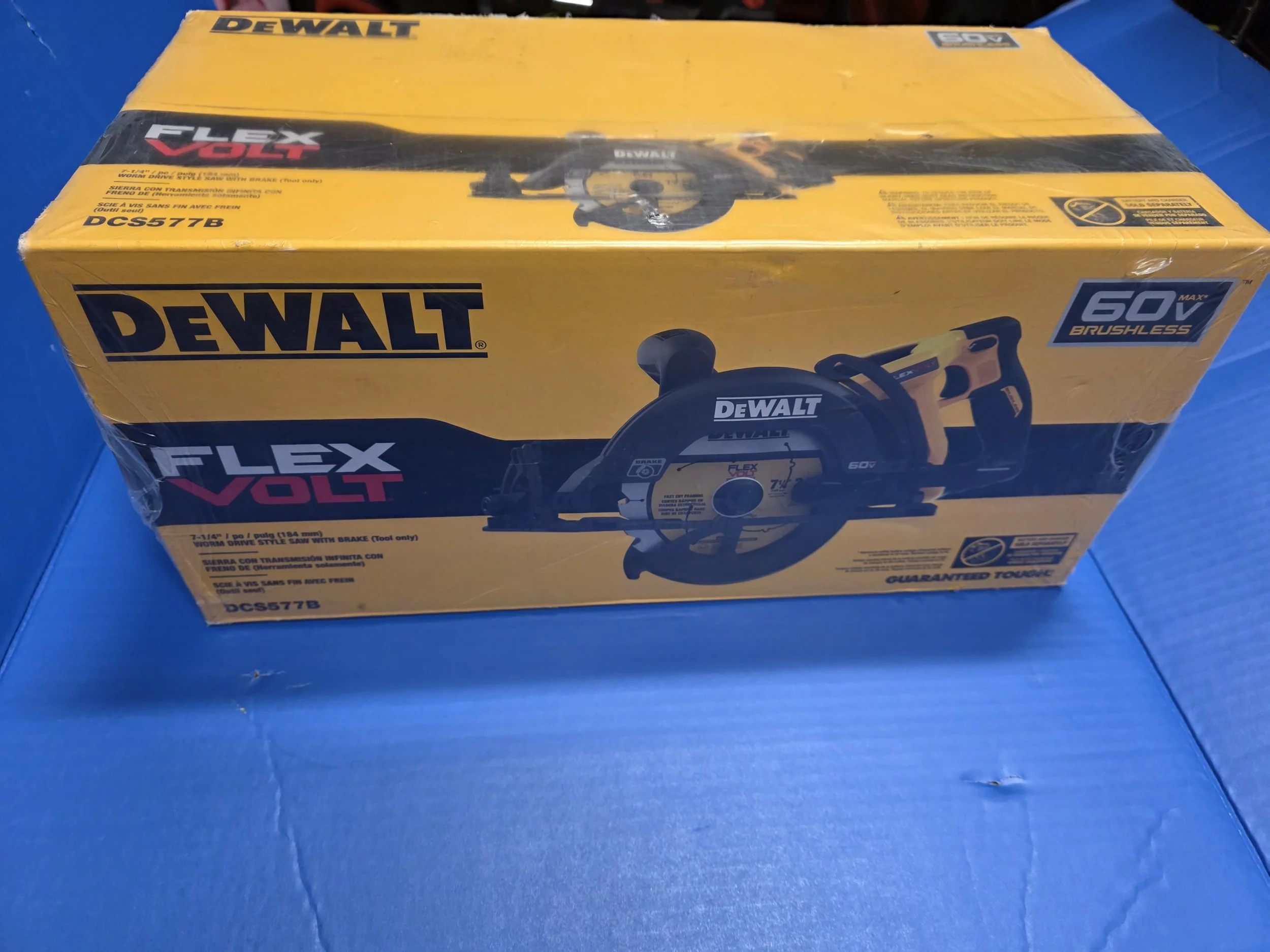 7-1/4" WORM DRIVE STYLE SAW