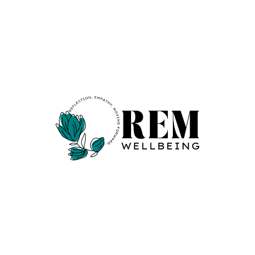 Illustration of a potted plant with green leaves, surrounded by small sprouts, on a black background.