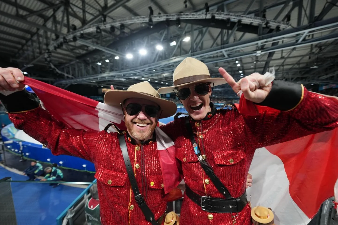 The Calgary Boys bringing down the roof @milanocortina2026 .