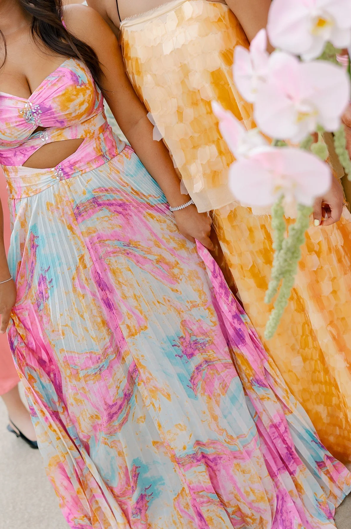 A Modern Garden Party Affair at The Ledger Bentonville | Keely &amp; Parker's Colorful Downtown Celebration