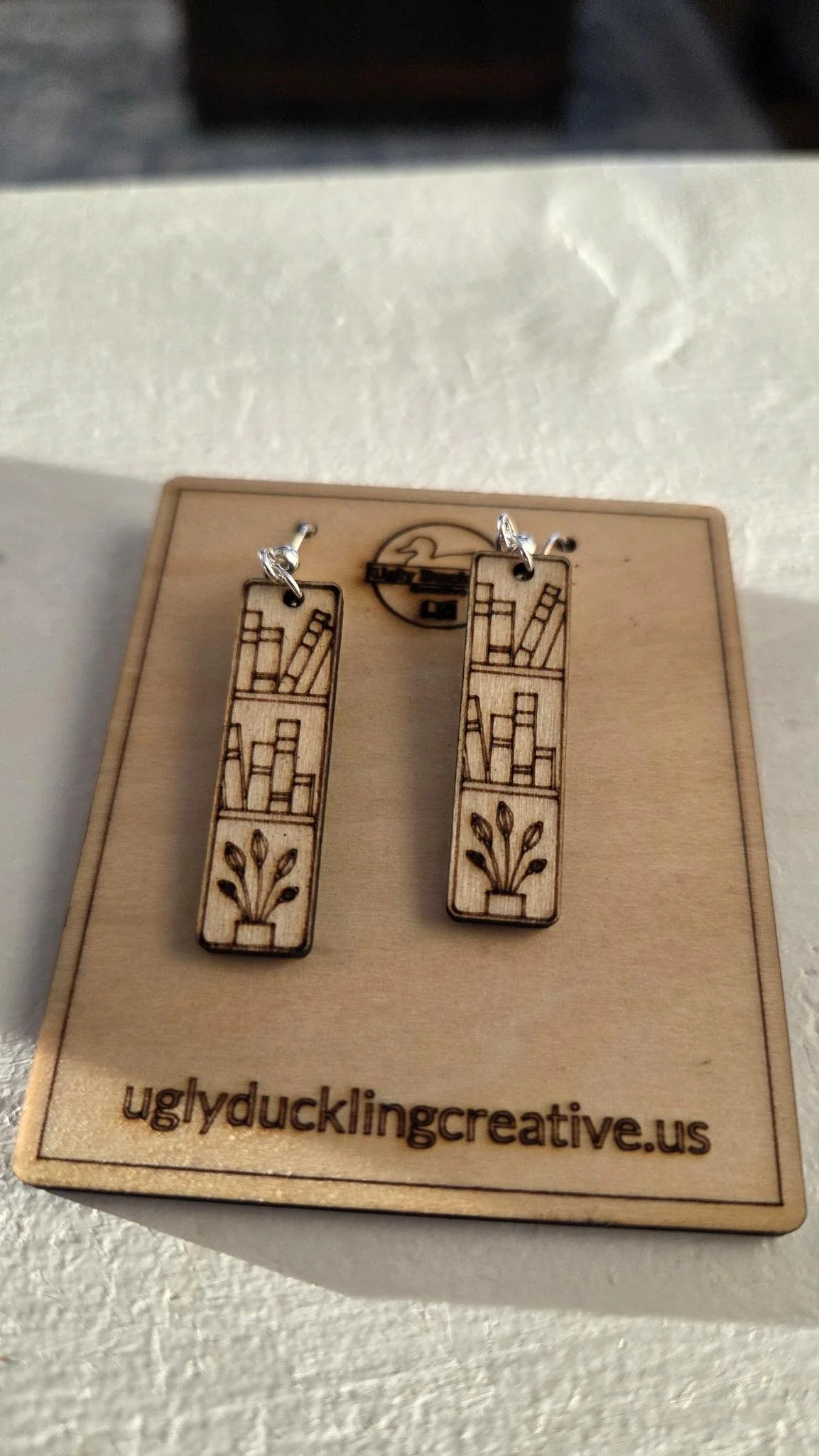 Bookish Earrings