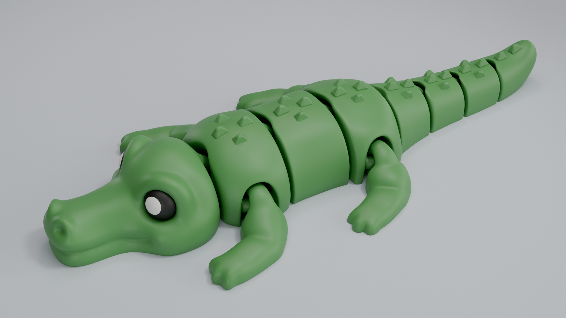 Crocodile - Articulated Keychain