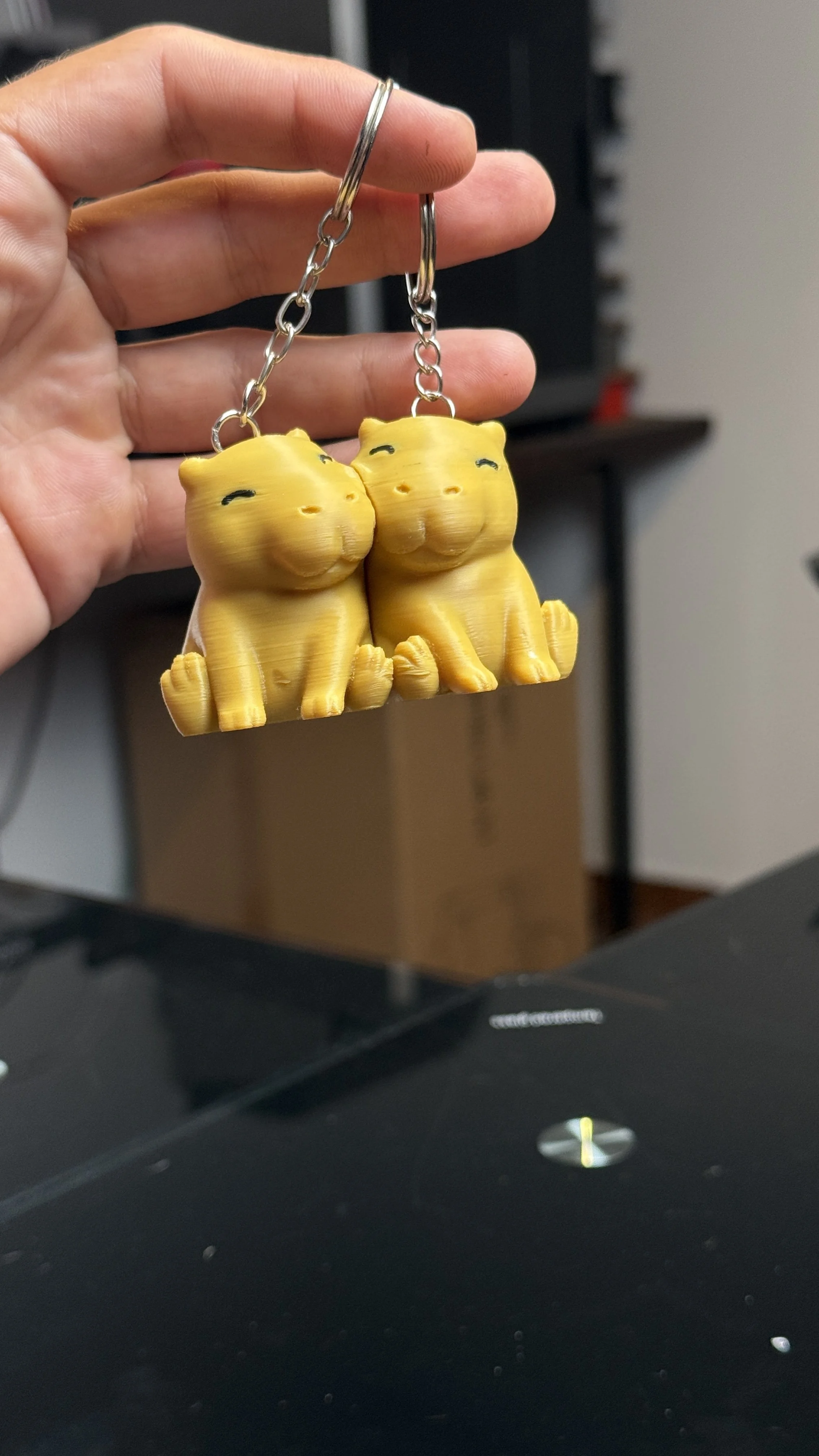 Magnetic Capybara - Lovers Keychain
