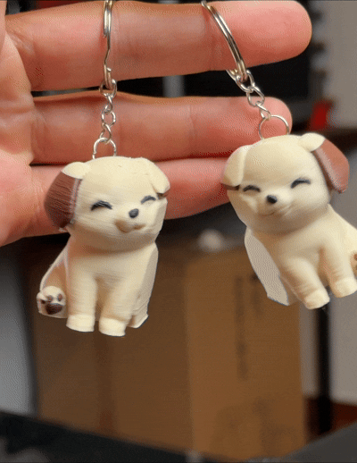 Magnetic Dogs - Lovers Keychain