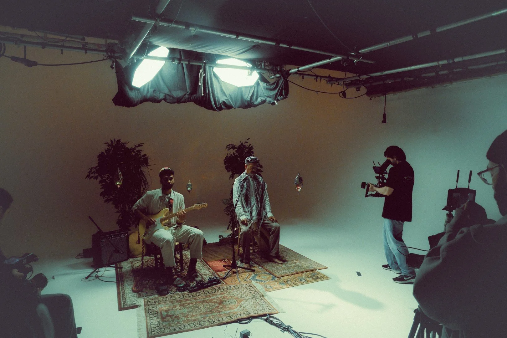 Ghuraba الغرباء - Live Session (Behind The Scenes)