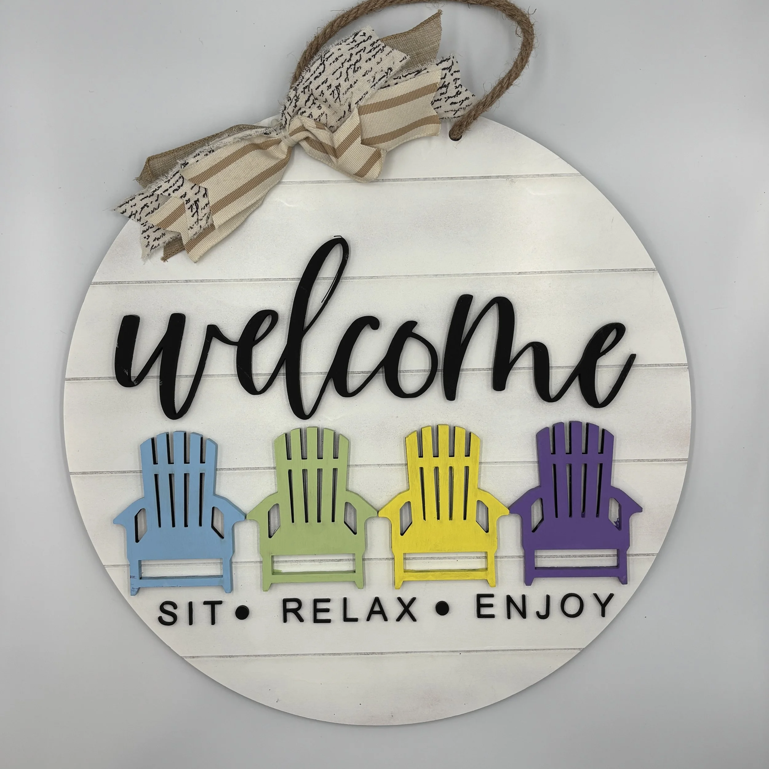 Welcome 16" Door Hanger