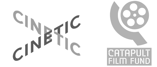 Cinematic logo and Catapult Film Fund logo