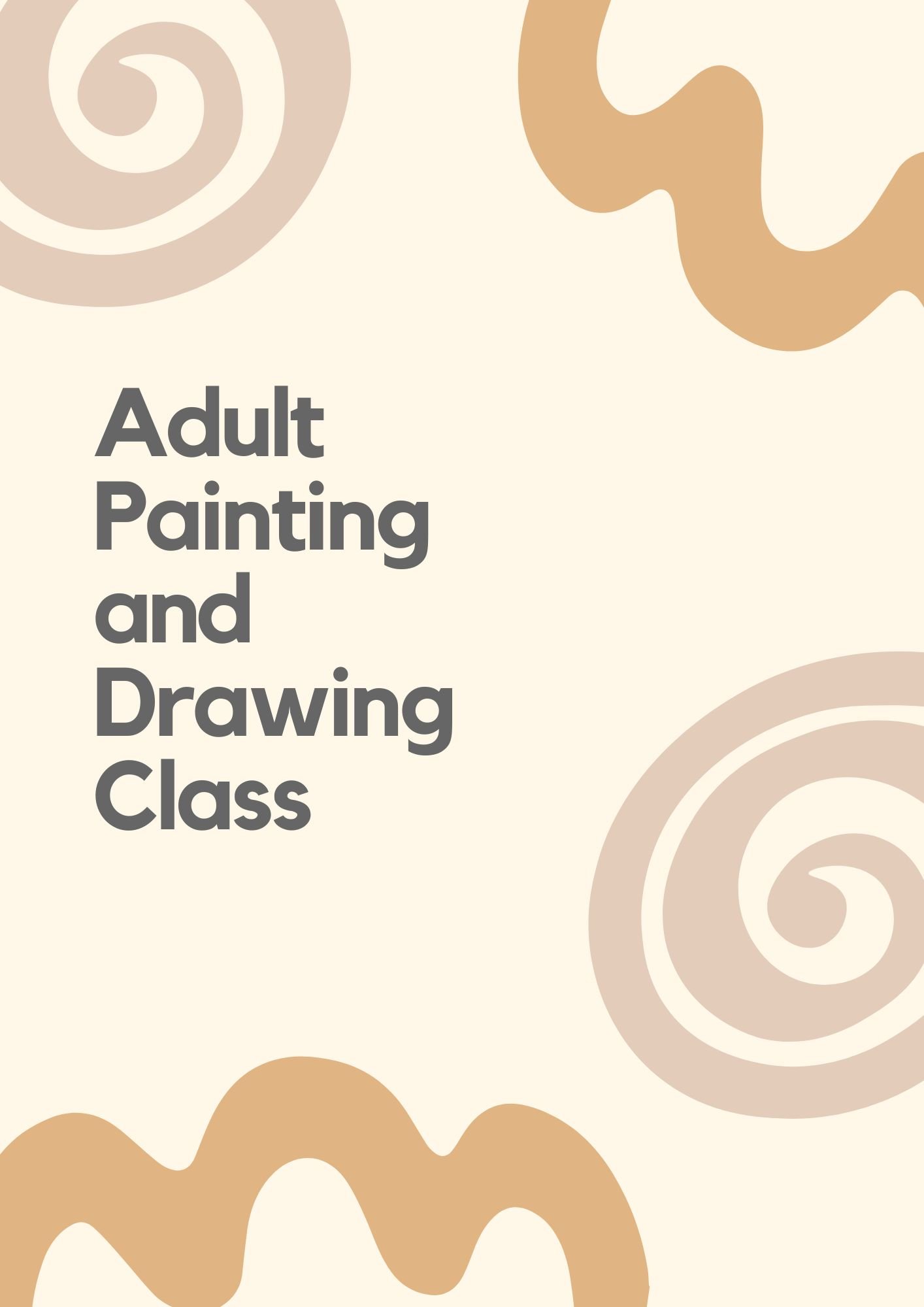 Adult Painting And Drawing Class