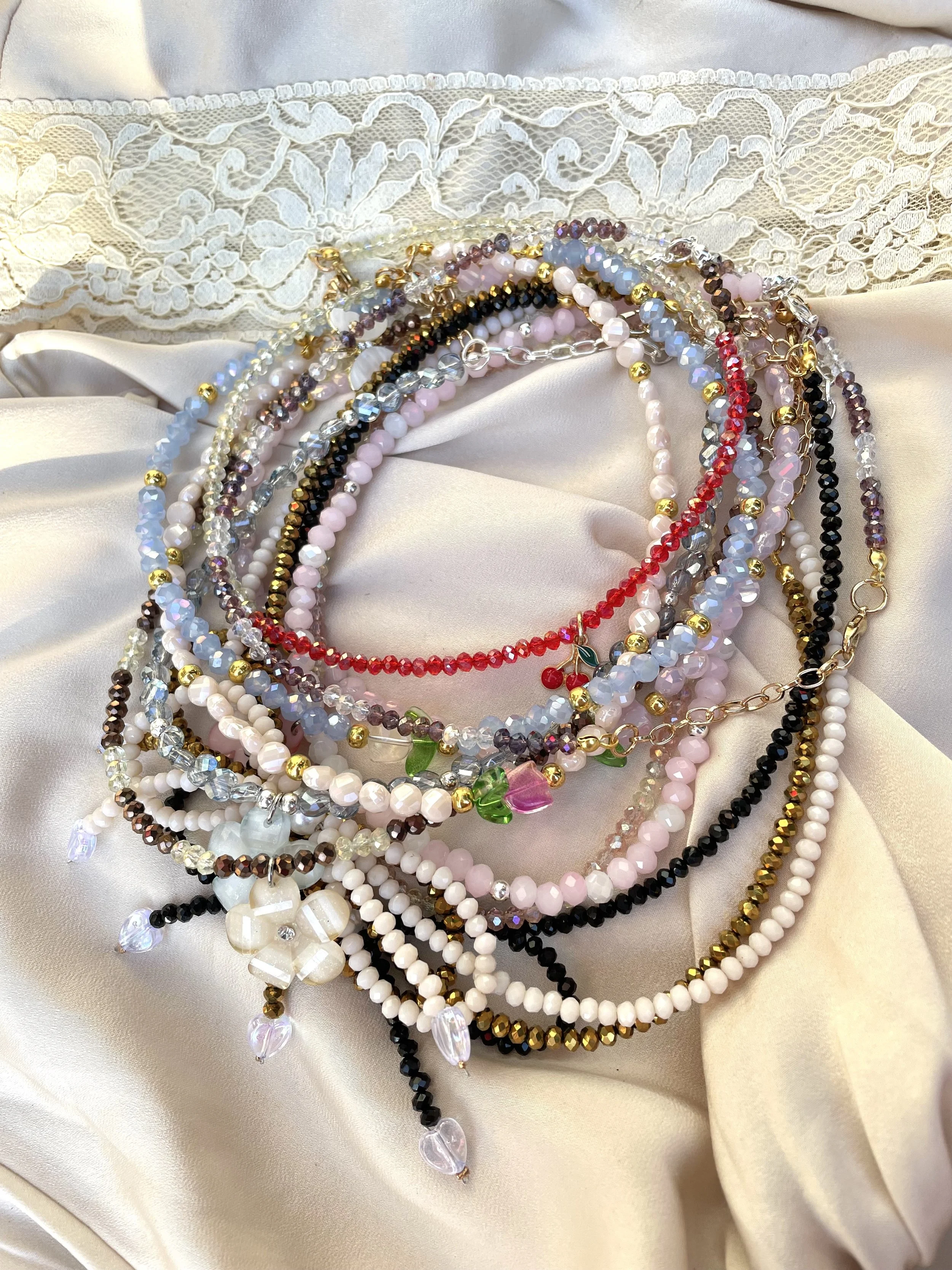 Sesión de fotos de collares